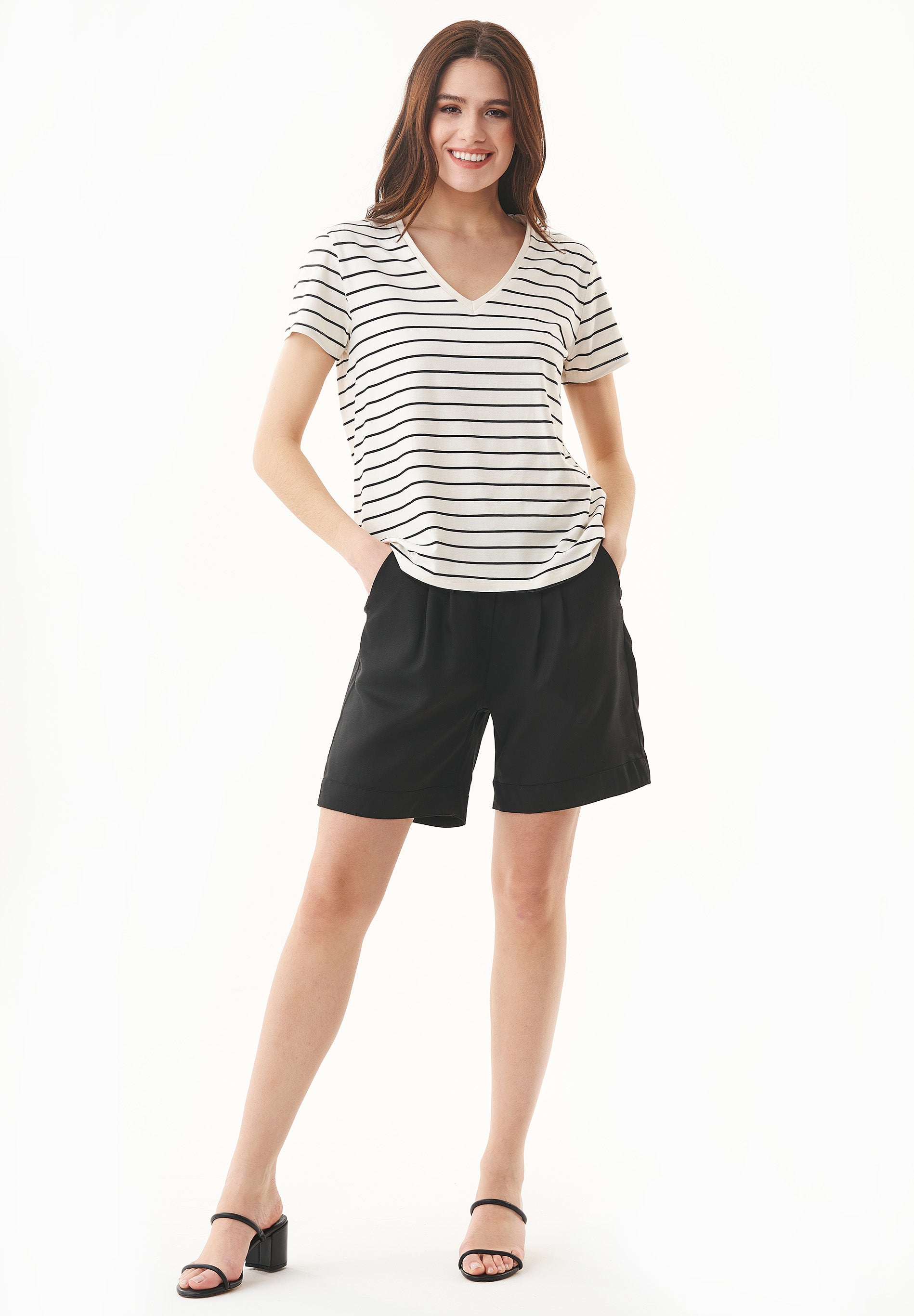 T-Shirt aus TENCEL™ Modal und Bio-Baumwolle