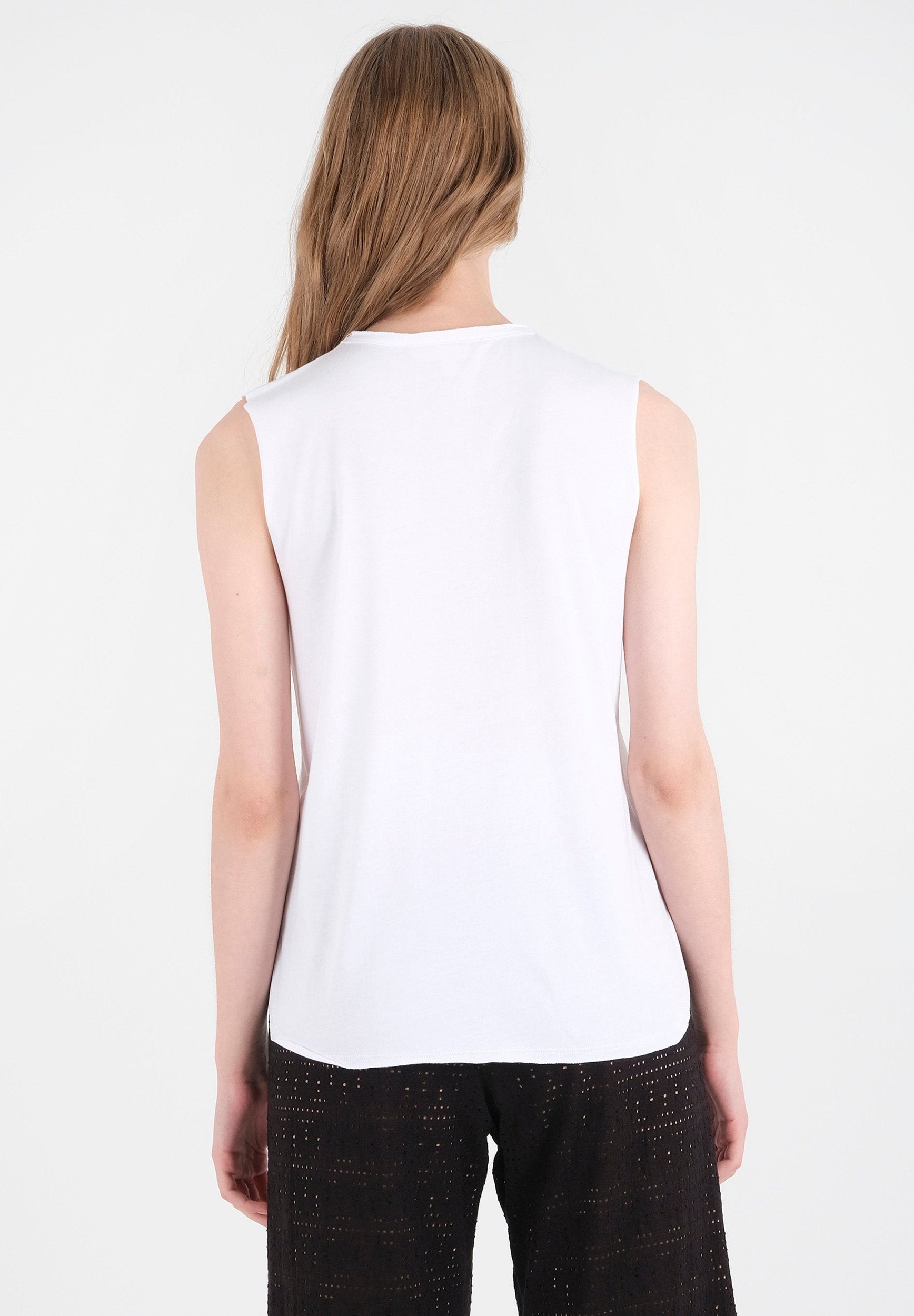 Top aus TENCEL™ Modal und Bio-Baumwolle