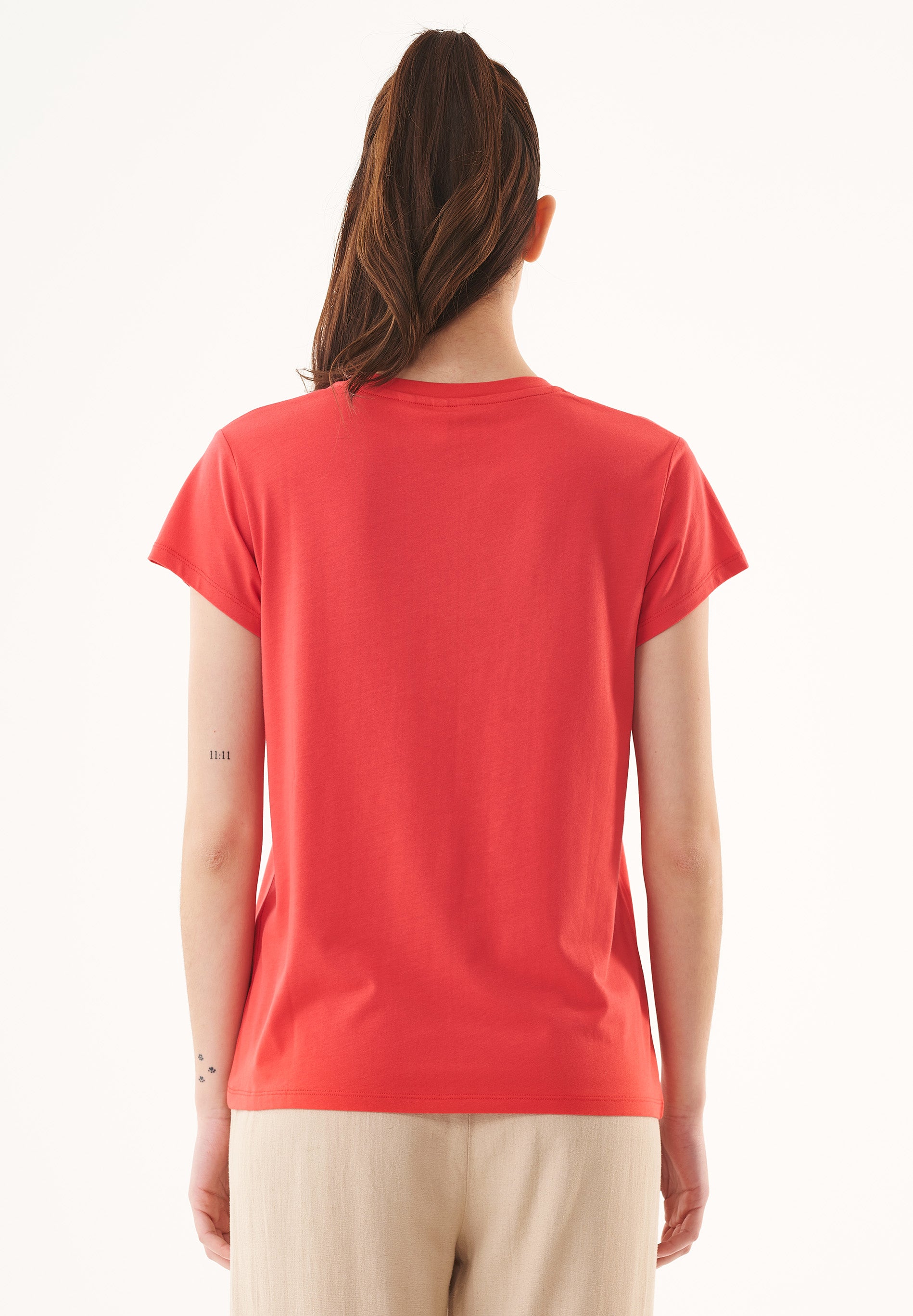 T-Shirt aus TENCEL™ Modal und Bio-Baumwolle