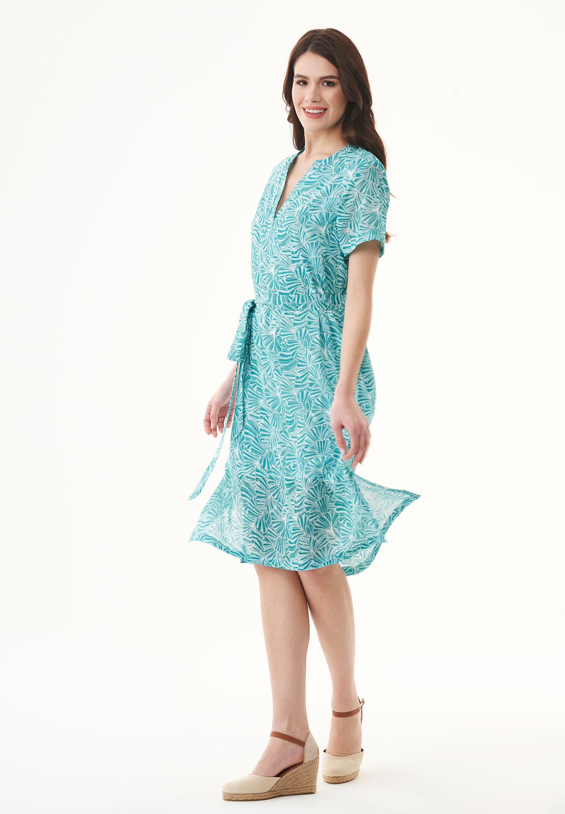 Kleid aus Bio-Baumwoll-Voile
