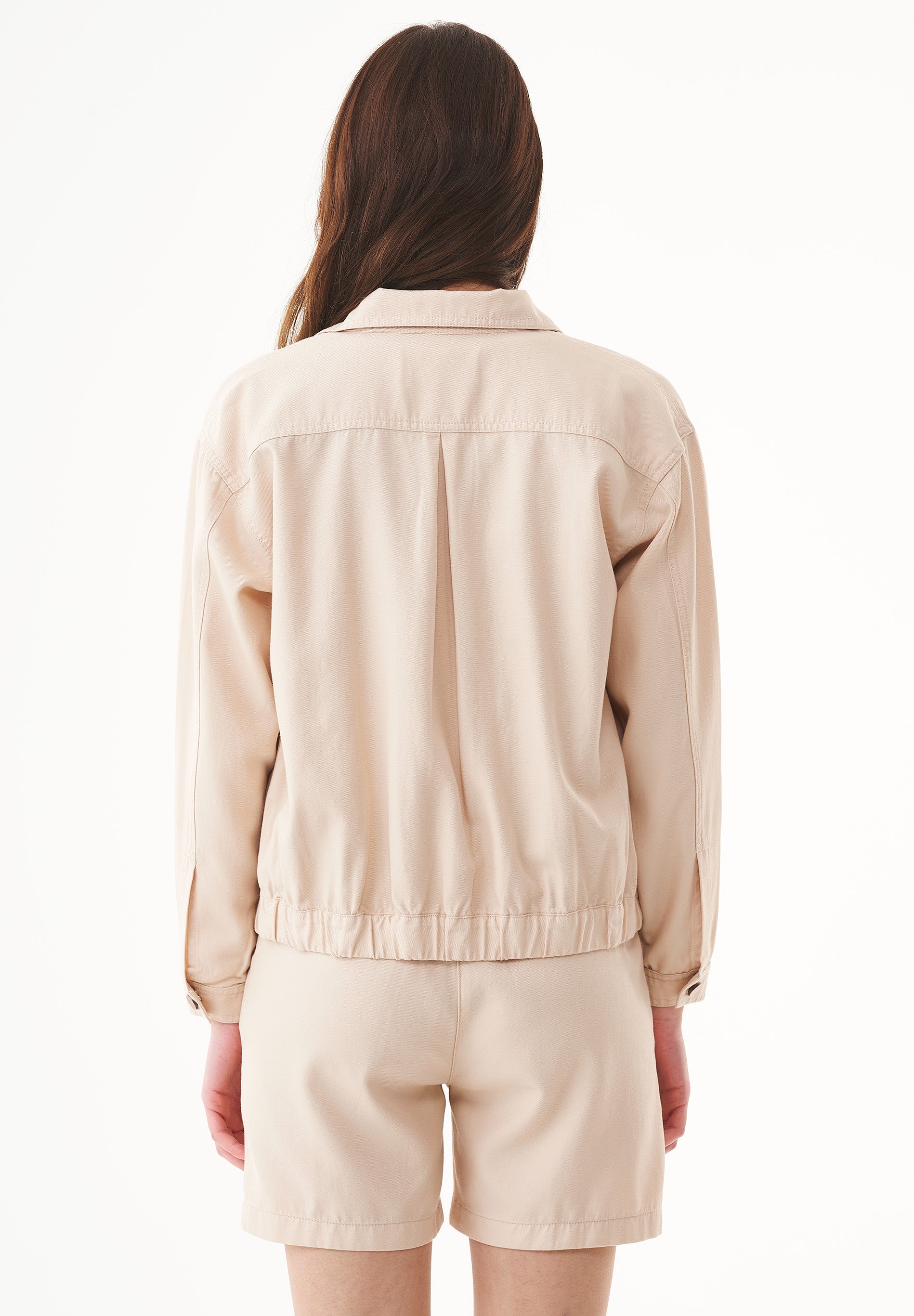 Hemdjacke aus TENCEL™ Lyocell und Bio-Baumwolle