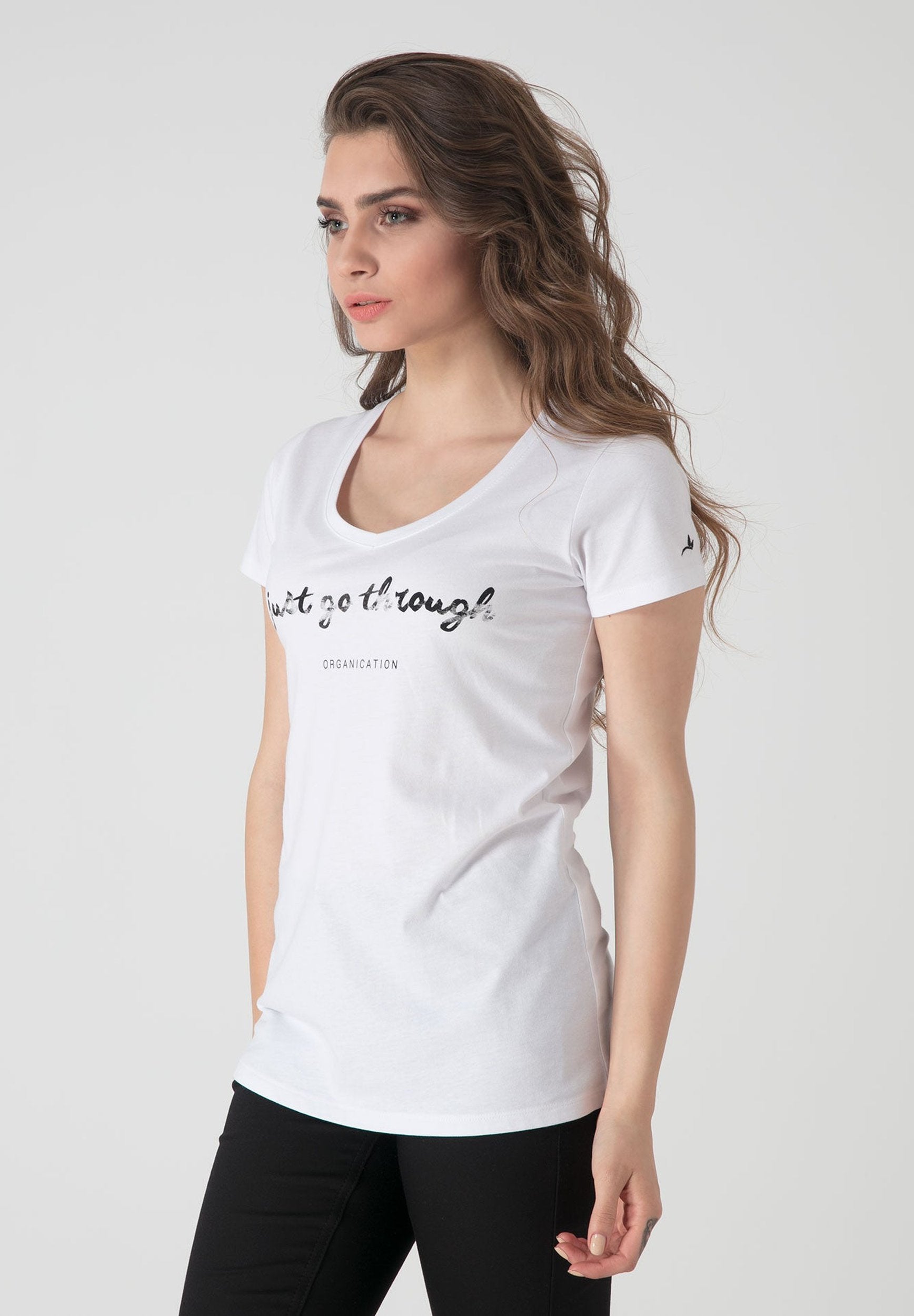 T-Shirt aus Bio-Baumwolle mit Text bedrucken