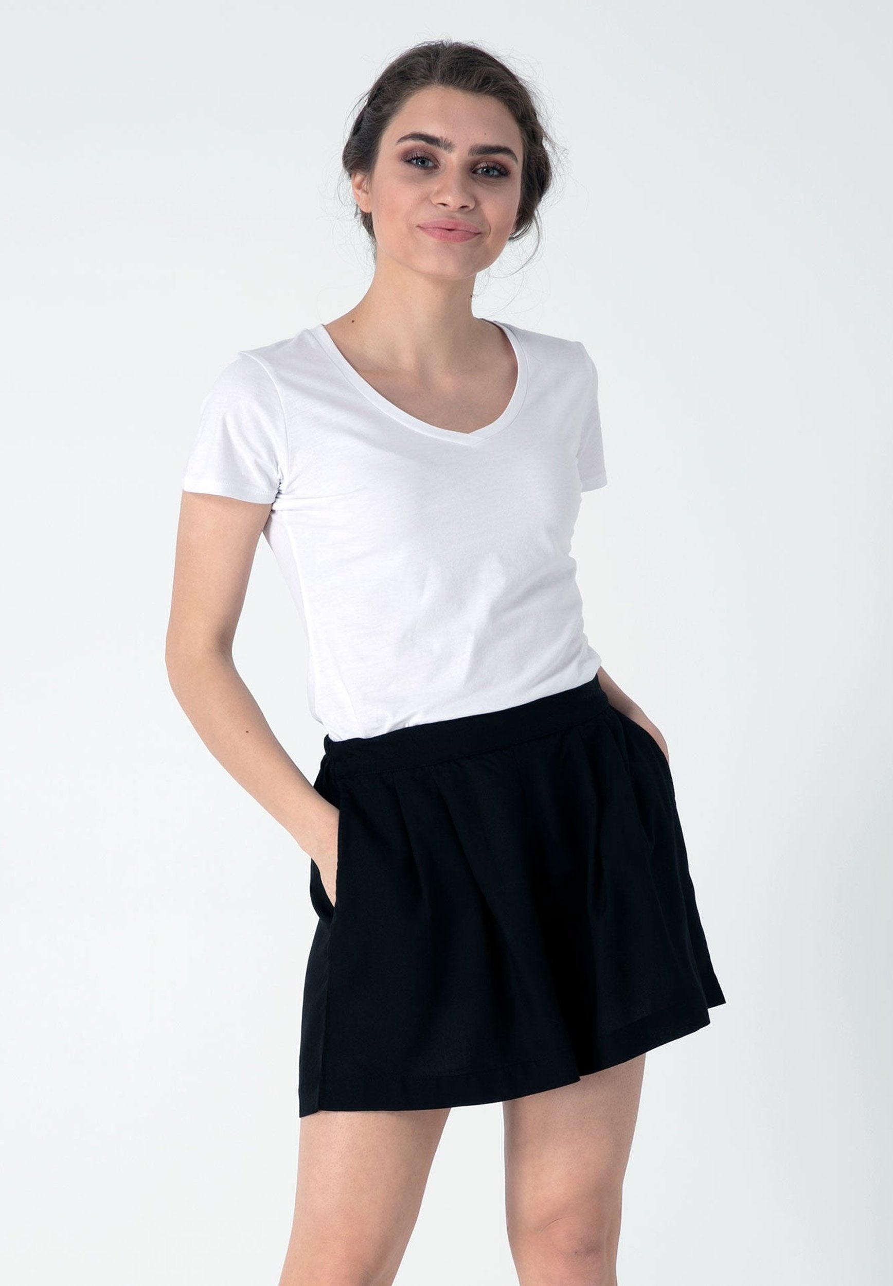 Shorts aus TENCEL™ Lyocell