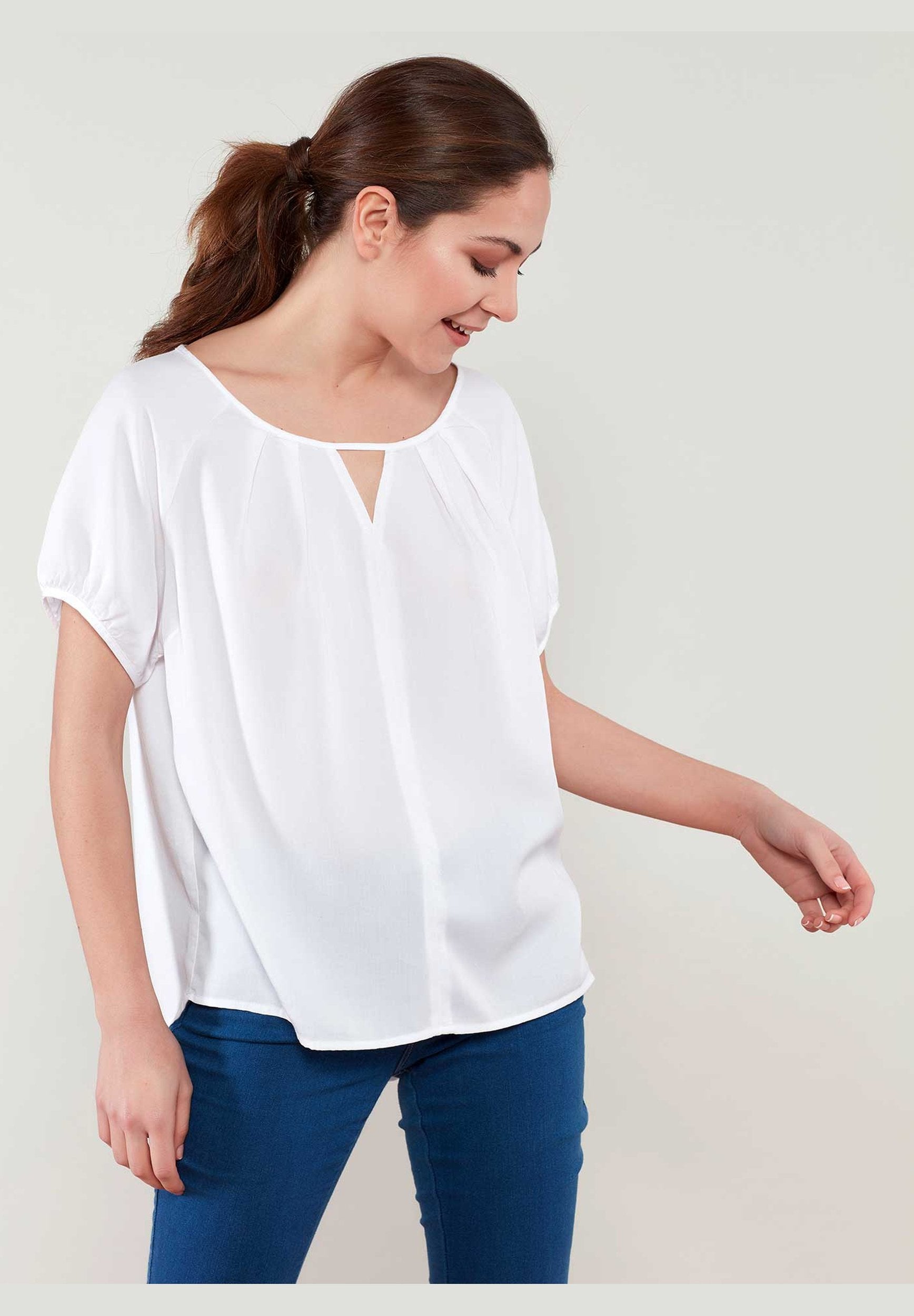 Bluse aus TENCEL™ Lyocell