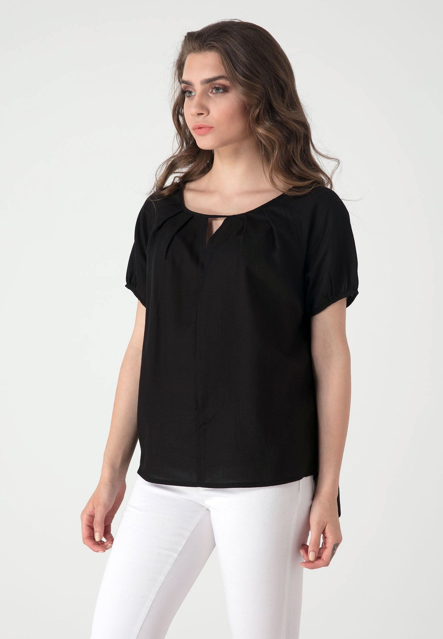 Bluse aus TENCEL™ Lyocell