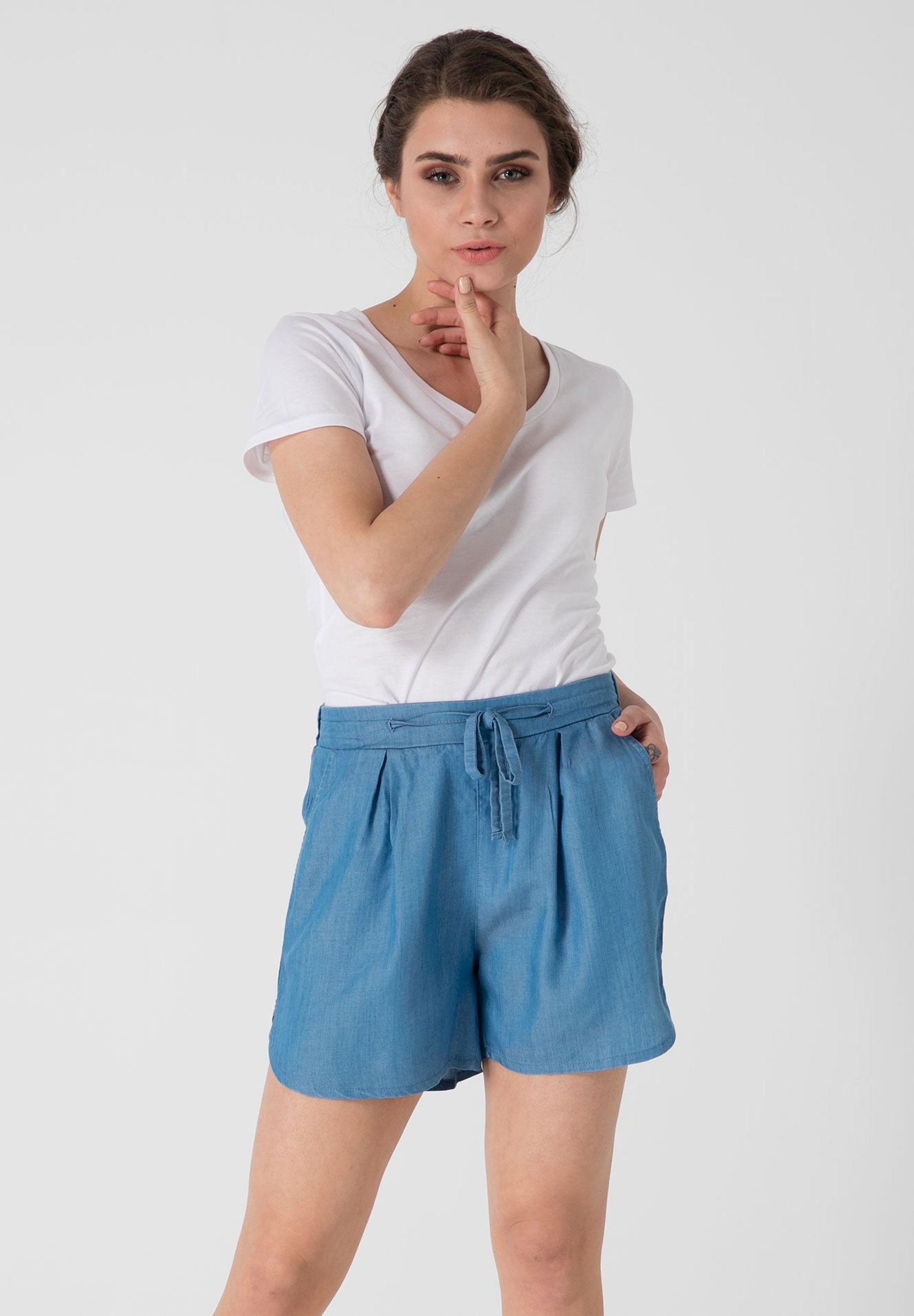 Shorts aus TENCEL™ Lyocell Denim