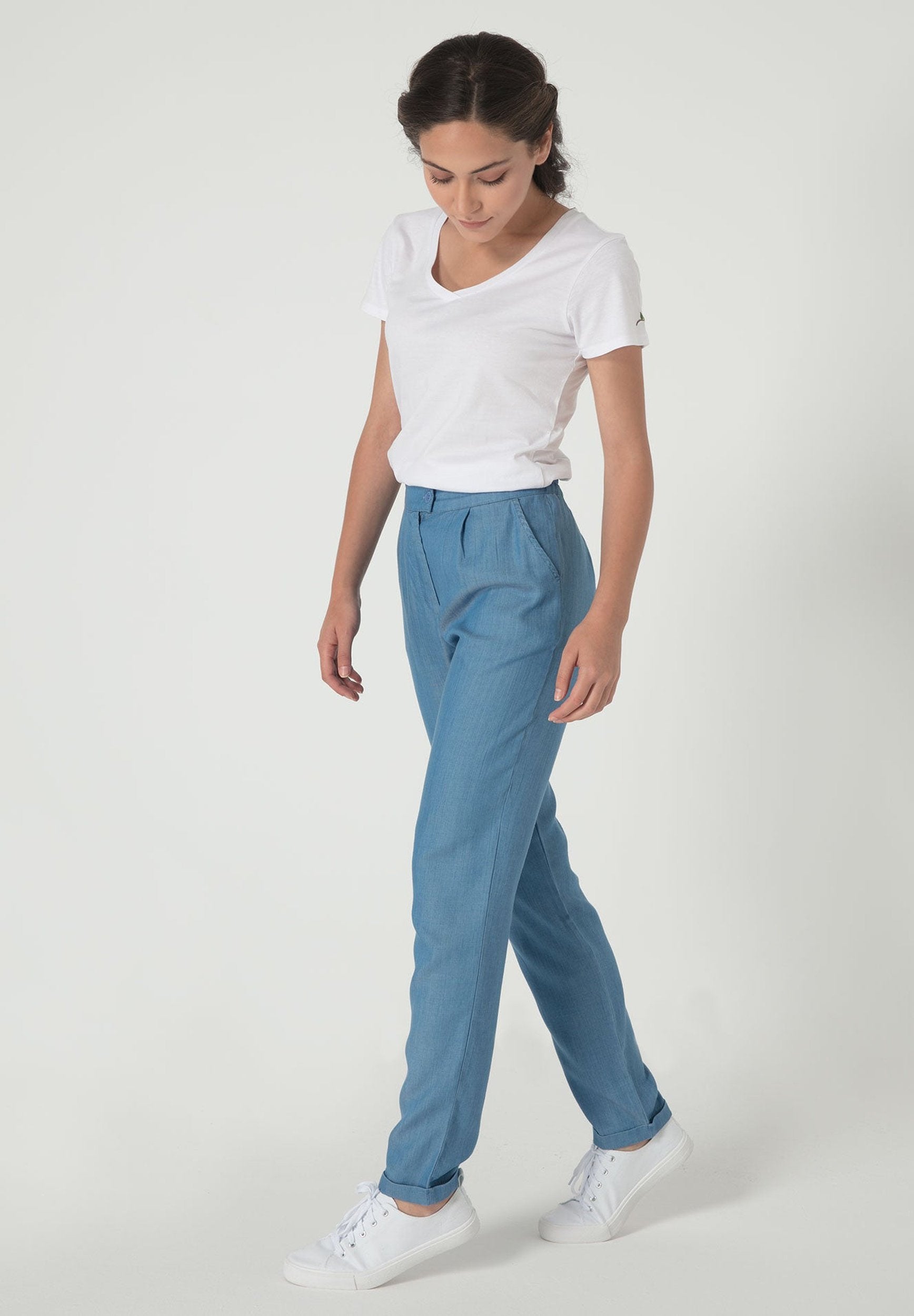 Hose aus TENCEL™ Lyocell Denim