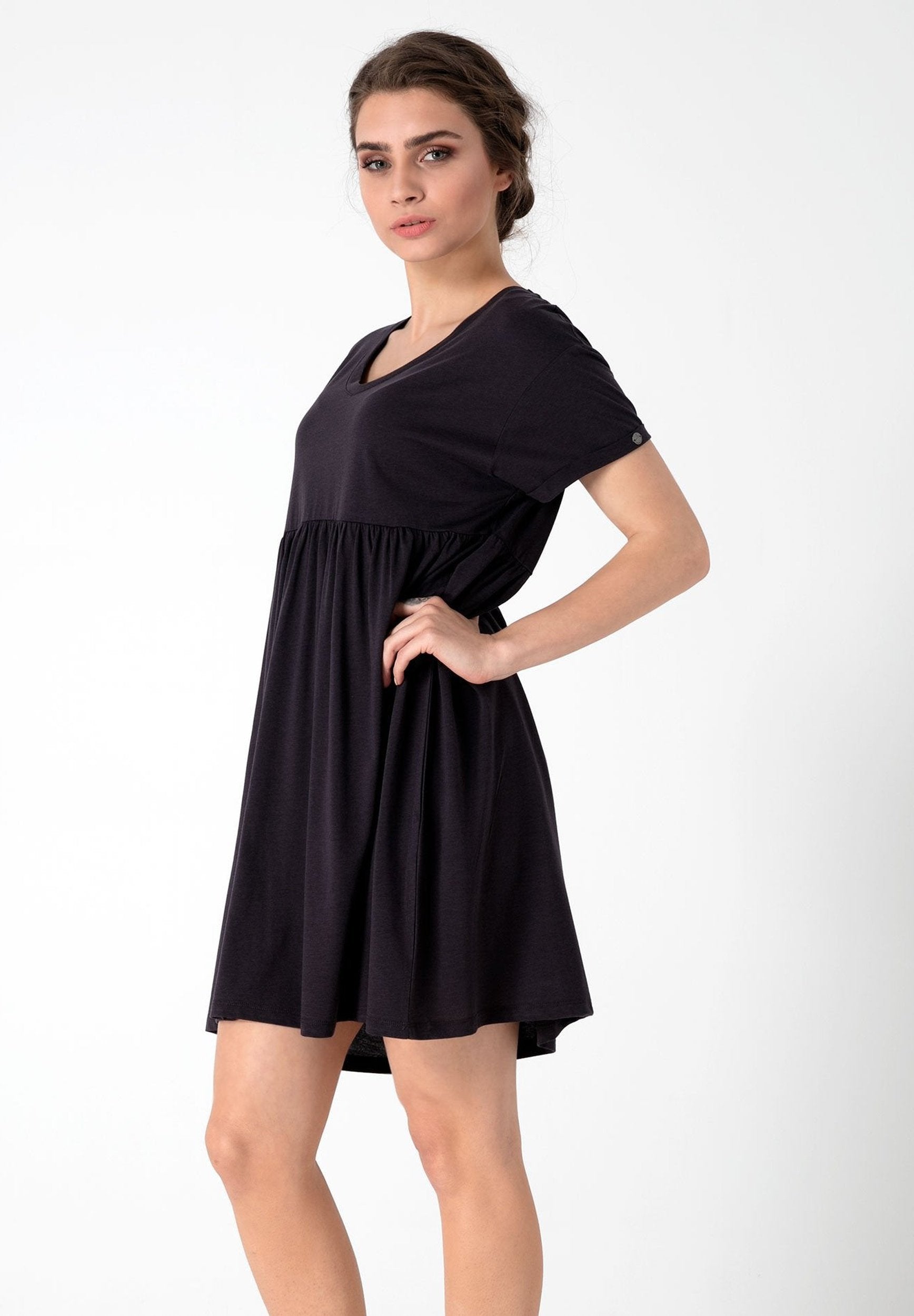 Jersey Kleid aus TENCEL™ Lyocell und Bio-Baumwolle