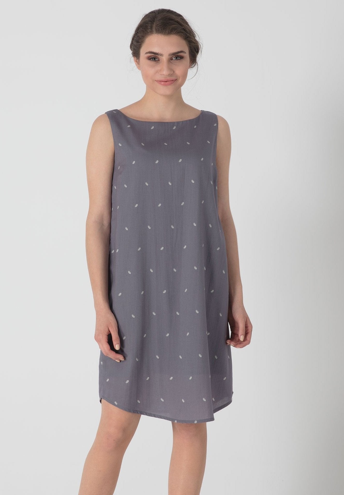Allover Print Kleid aus TENCEL™ Lyocell