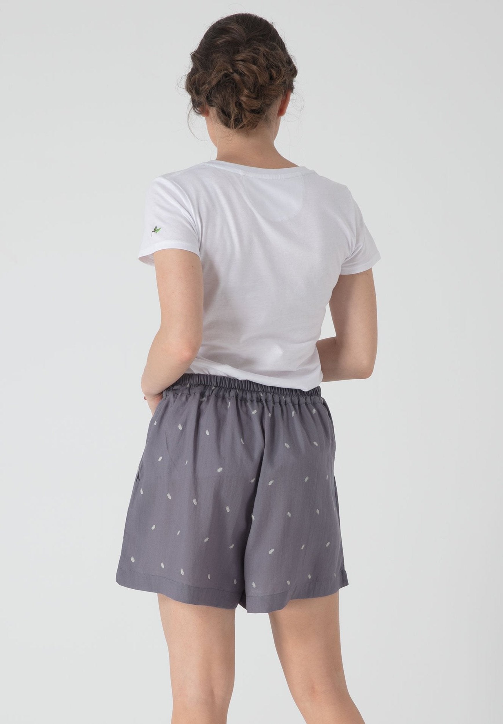 Allover Print Shorts aus TENCEL™ Lyocell