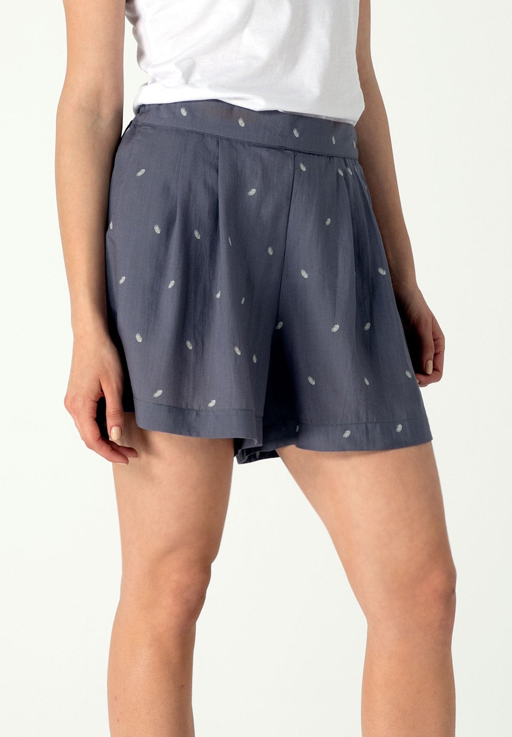 Allover Print Shorts aus TENCEL™ Lyocell