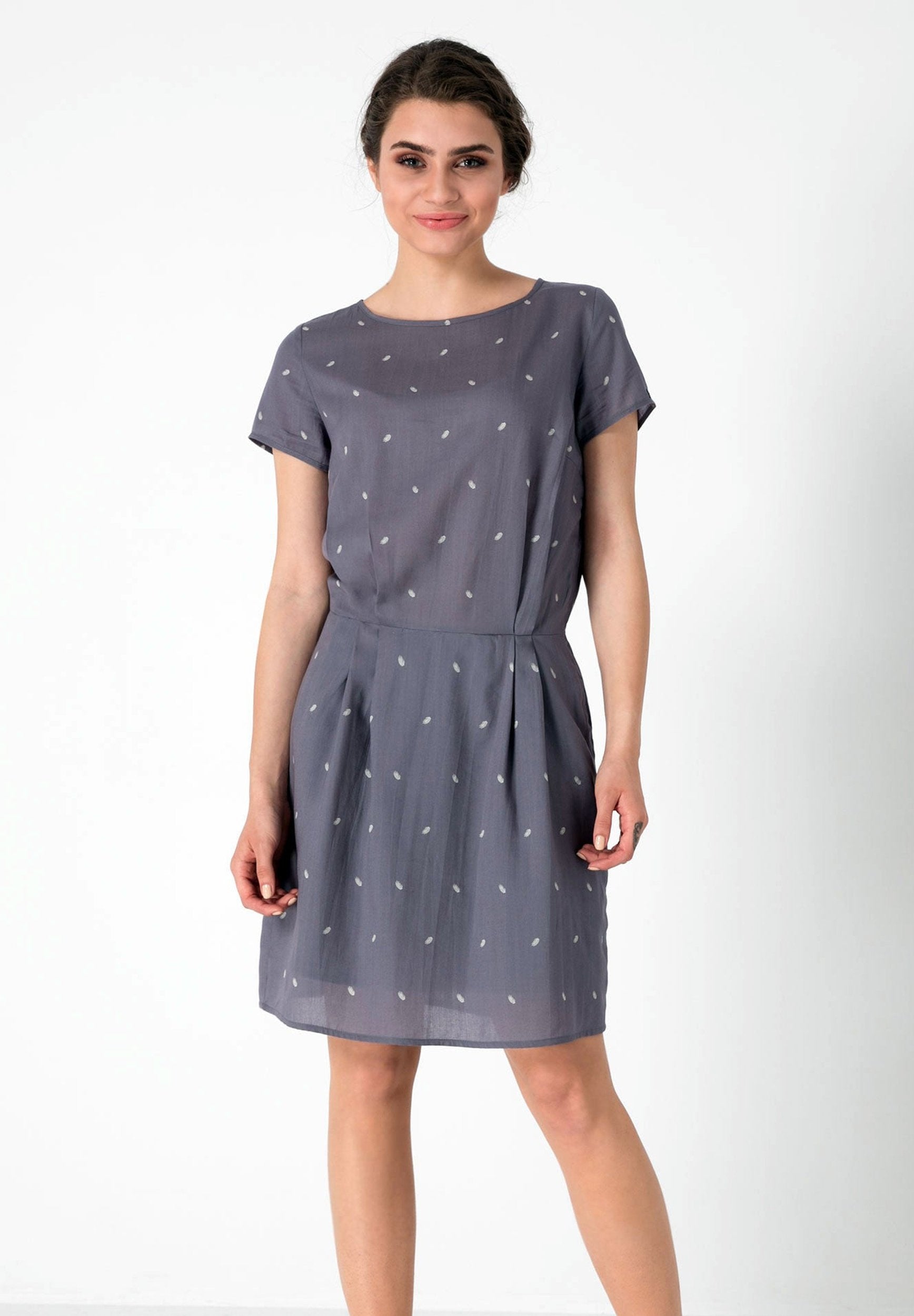 Allover Print Kleid aus TENCEL™ Lyocell