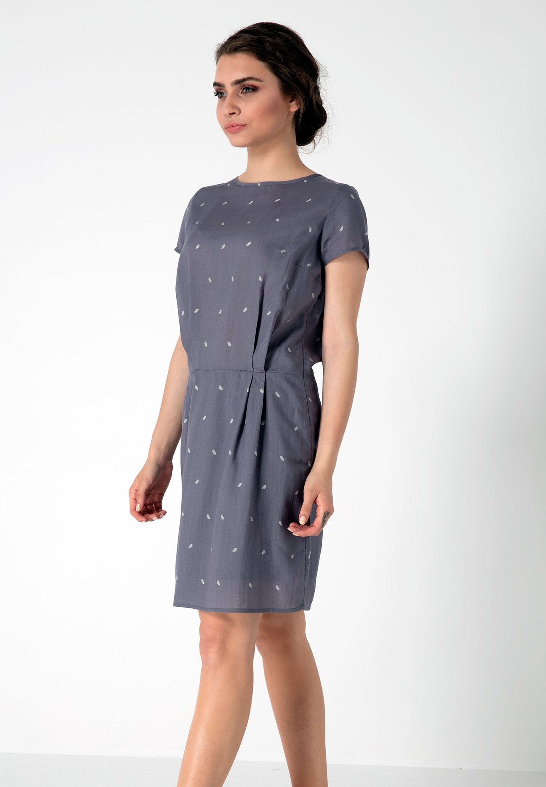 Allover Print Kleid aus TENCEL™ Lyocell