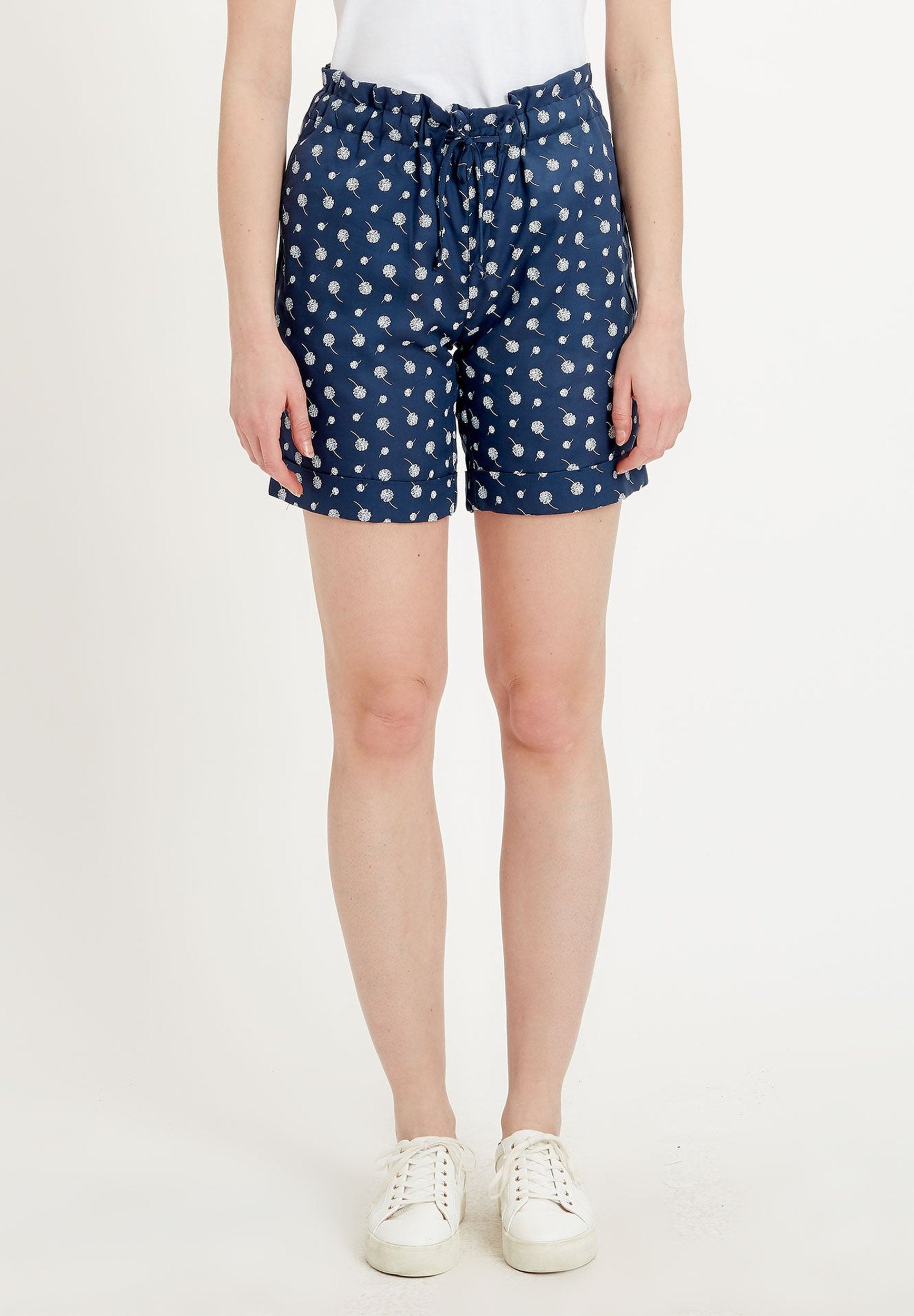 Shorts aus TENCEL™ Lyocell mit Allover-Print