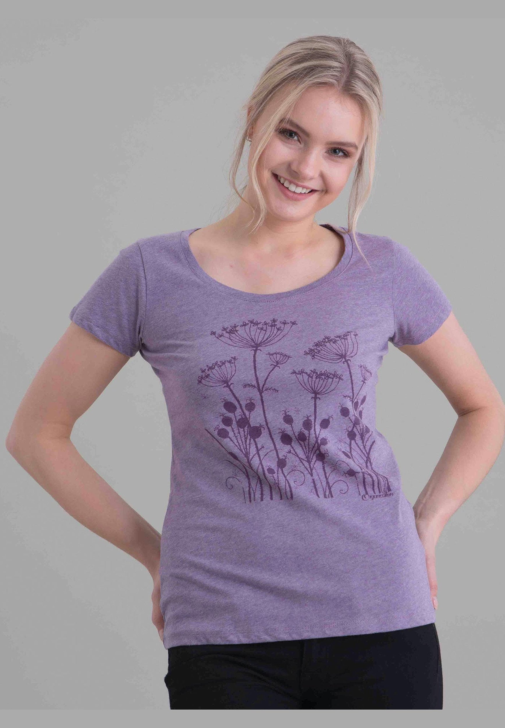 Shirt mit romantischen Blumenprint aus Bio-Baumwolle