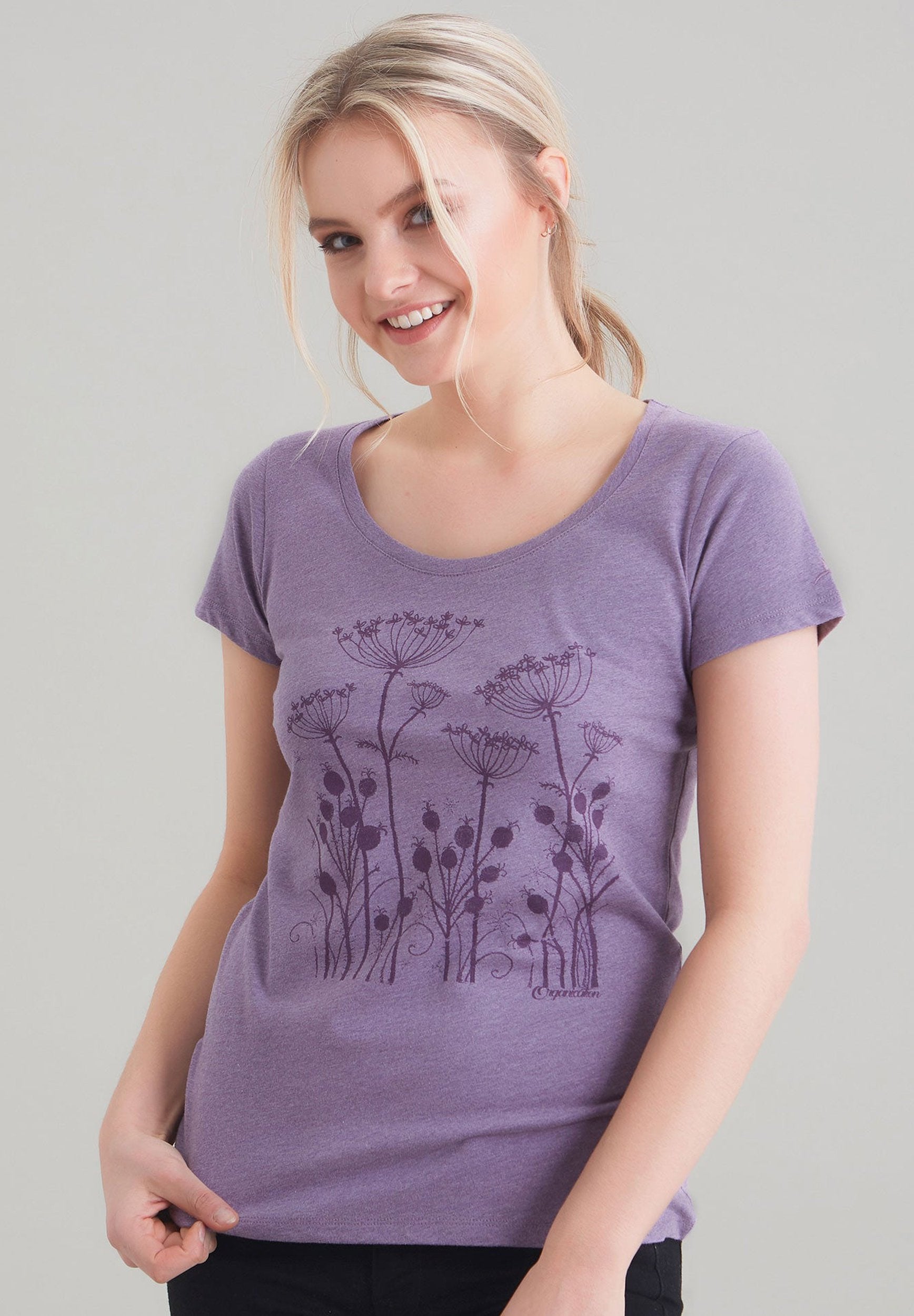 Shirt mit romantischen Blumenprint aus Bio-Baumwolle