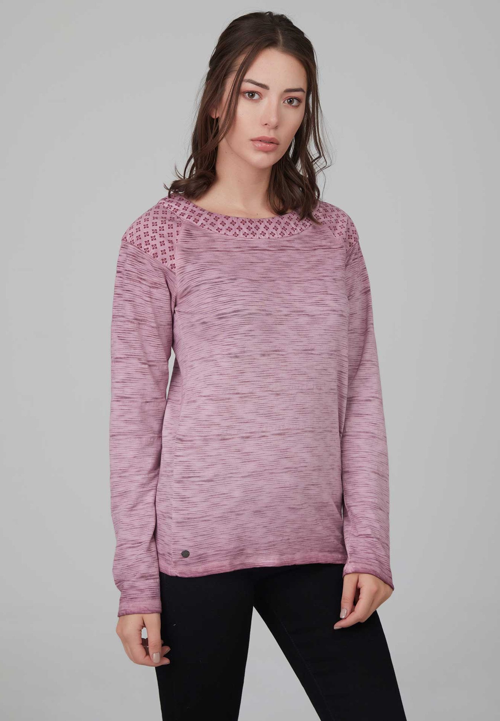 Flammgarnshirt als Basic in trendiger Farbe aus Bio-Baumwolle