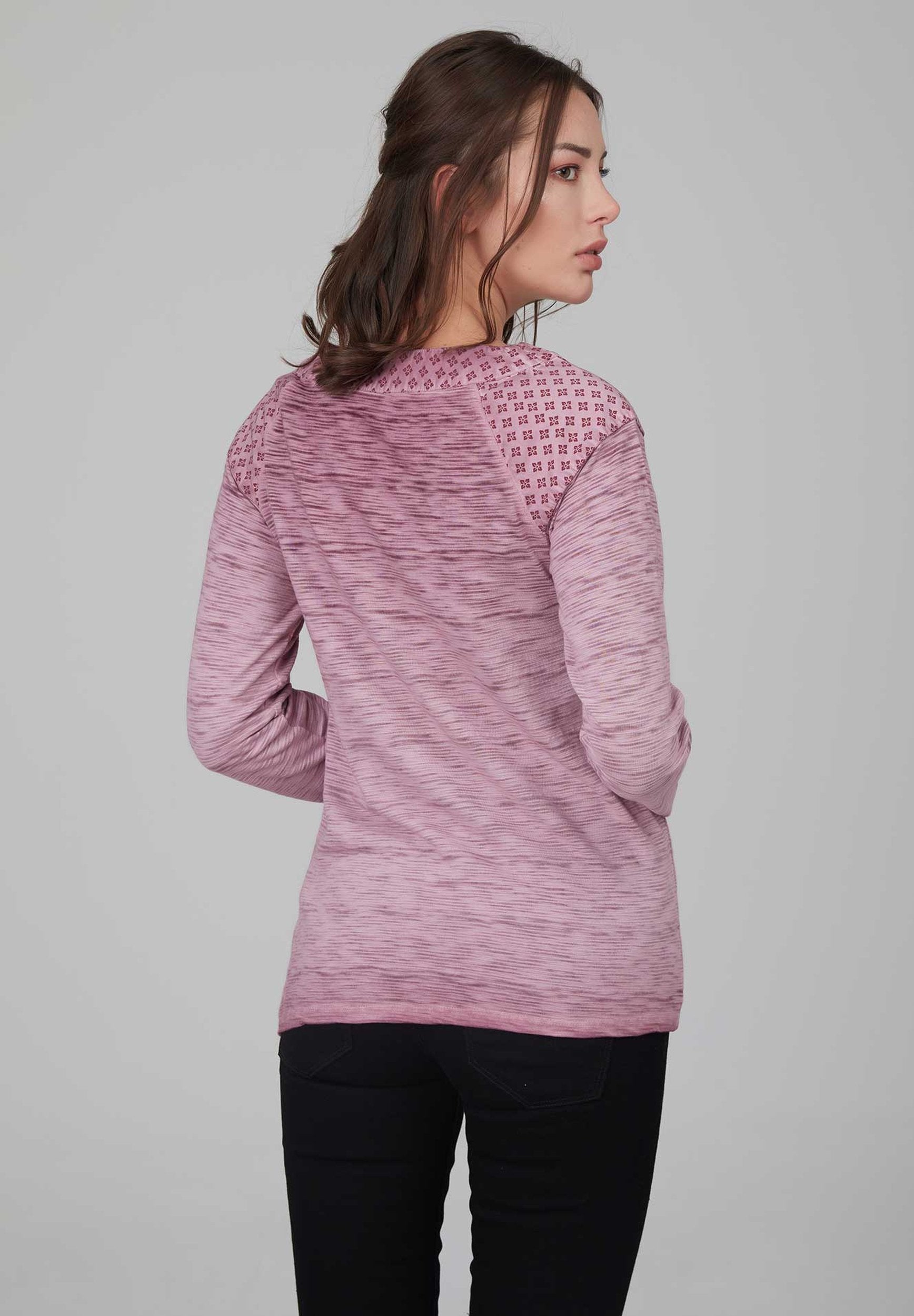 Flammgarnshirt als Basic in trendiger Farbe aus Bio-Baumwolle