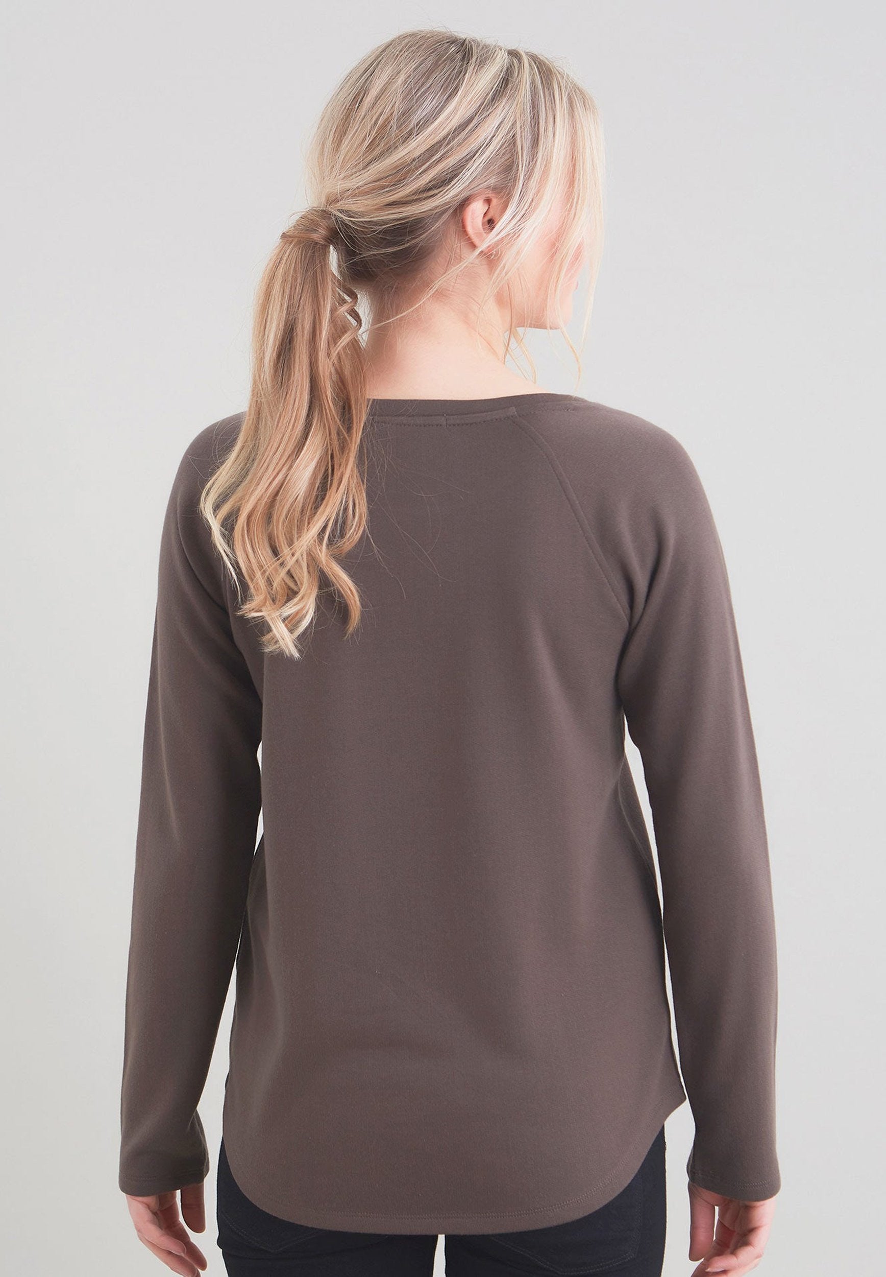 TENCEL™ Lyocell Langarmshirt mit Blumenprint