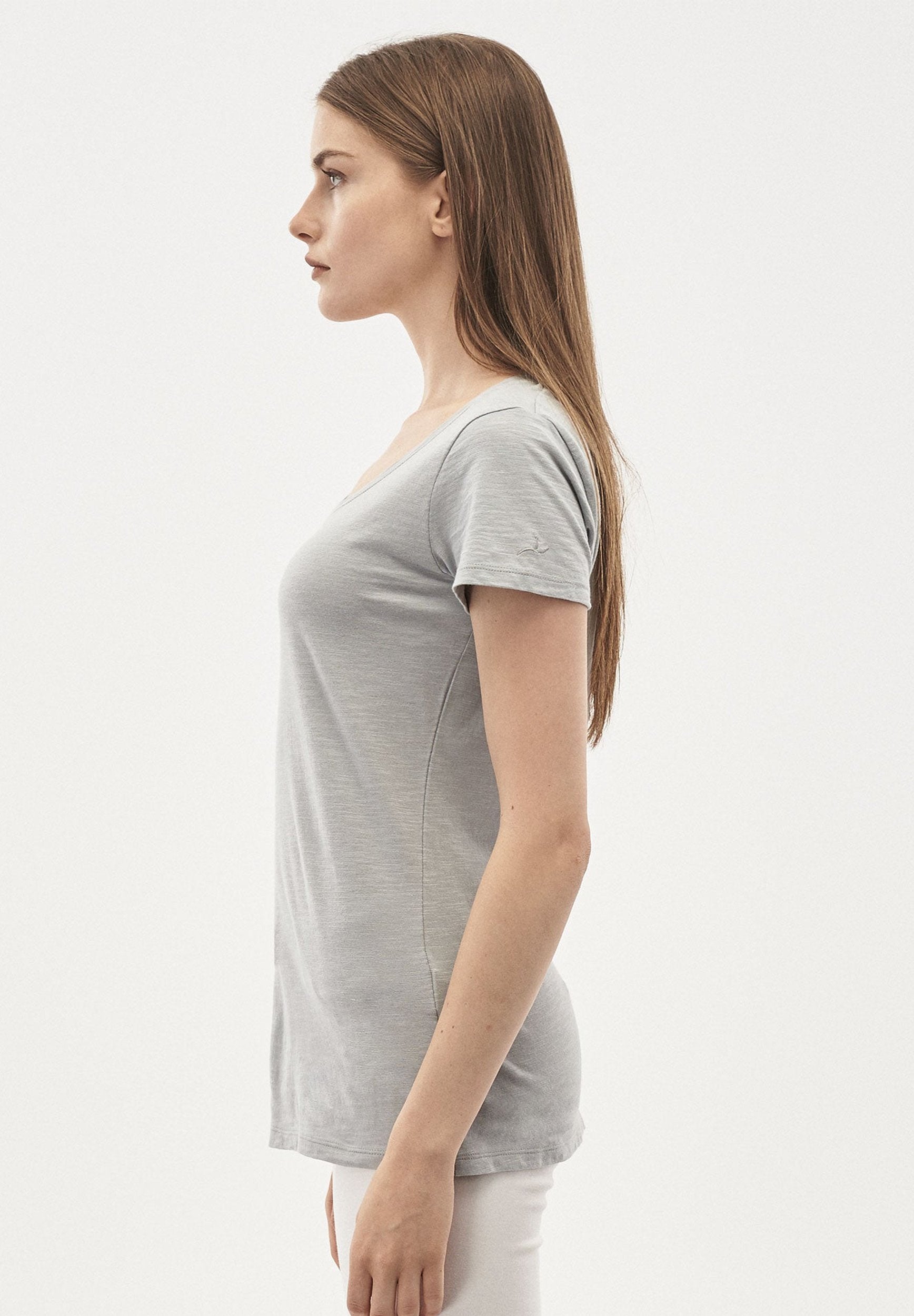 Basic T-Shirt aus Bio-Baumwolle