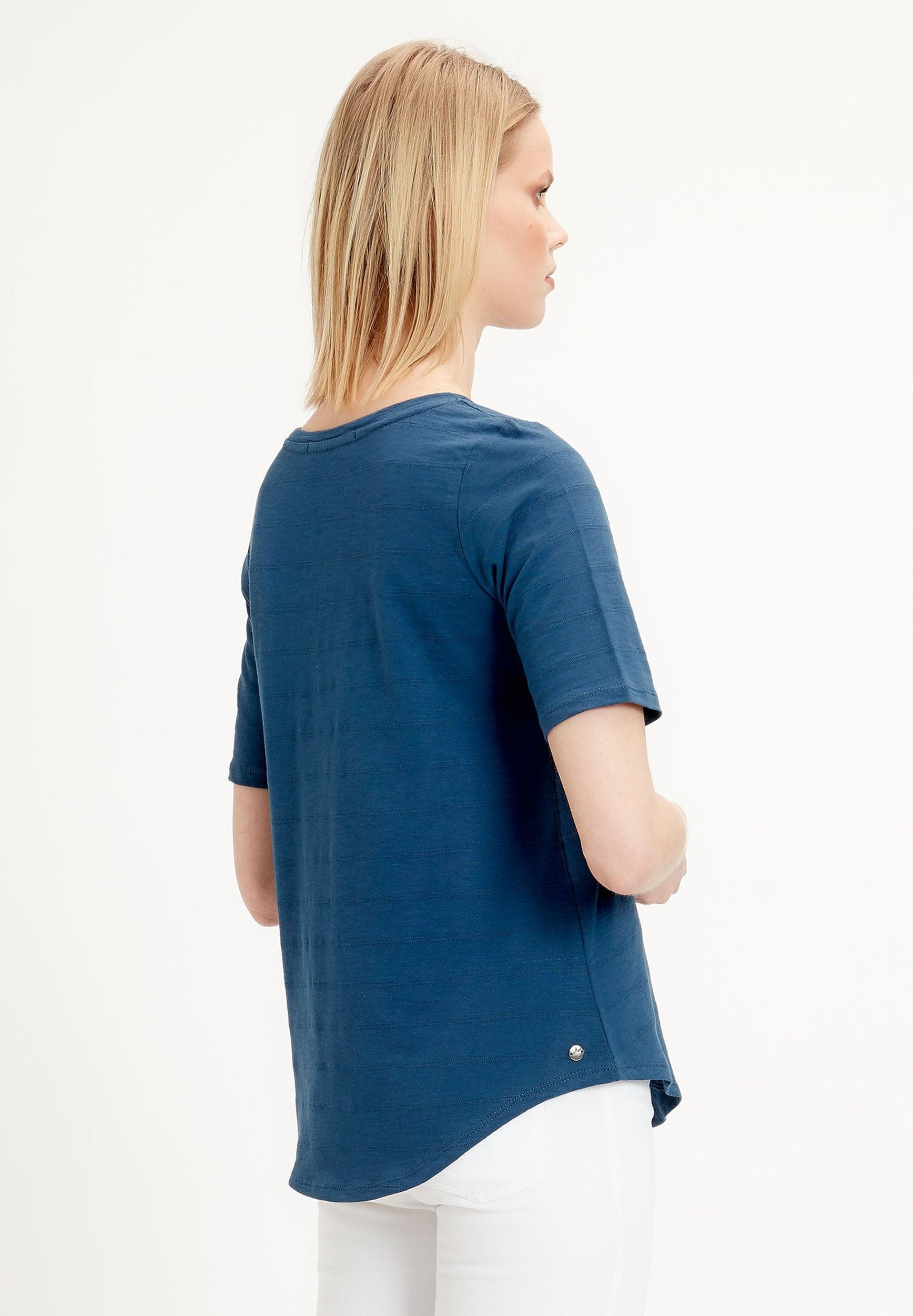 T-Shirt aus Bio-Baumwolle mit halblangen Ärmeln