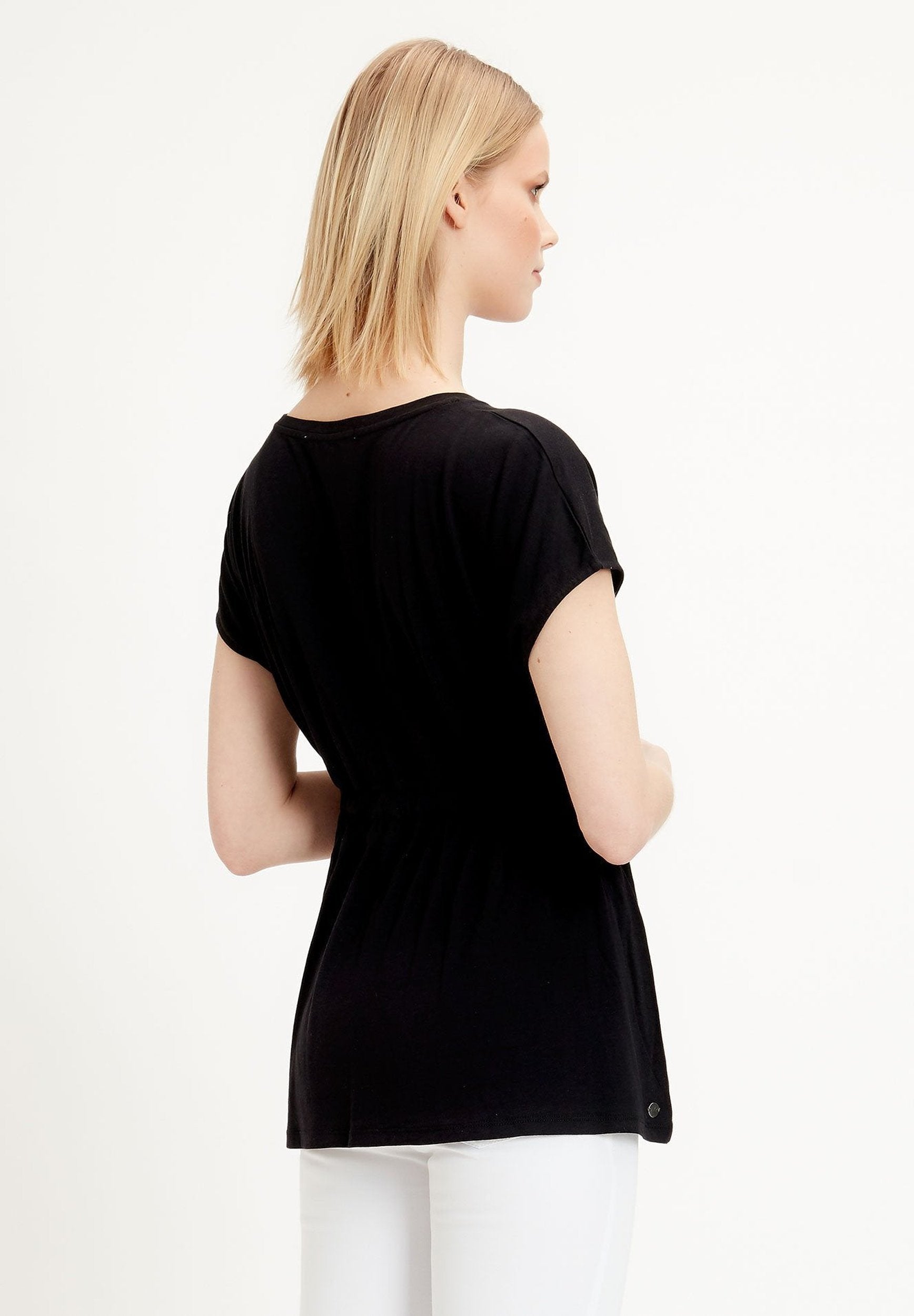 T-Shirt aus TENCEL™ Lyocell-Mix