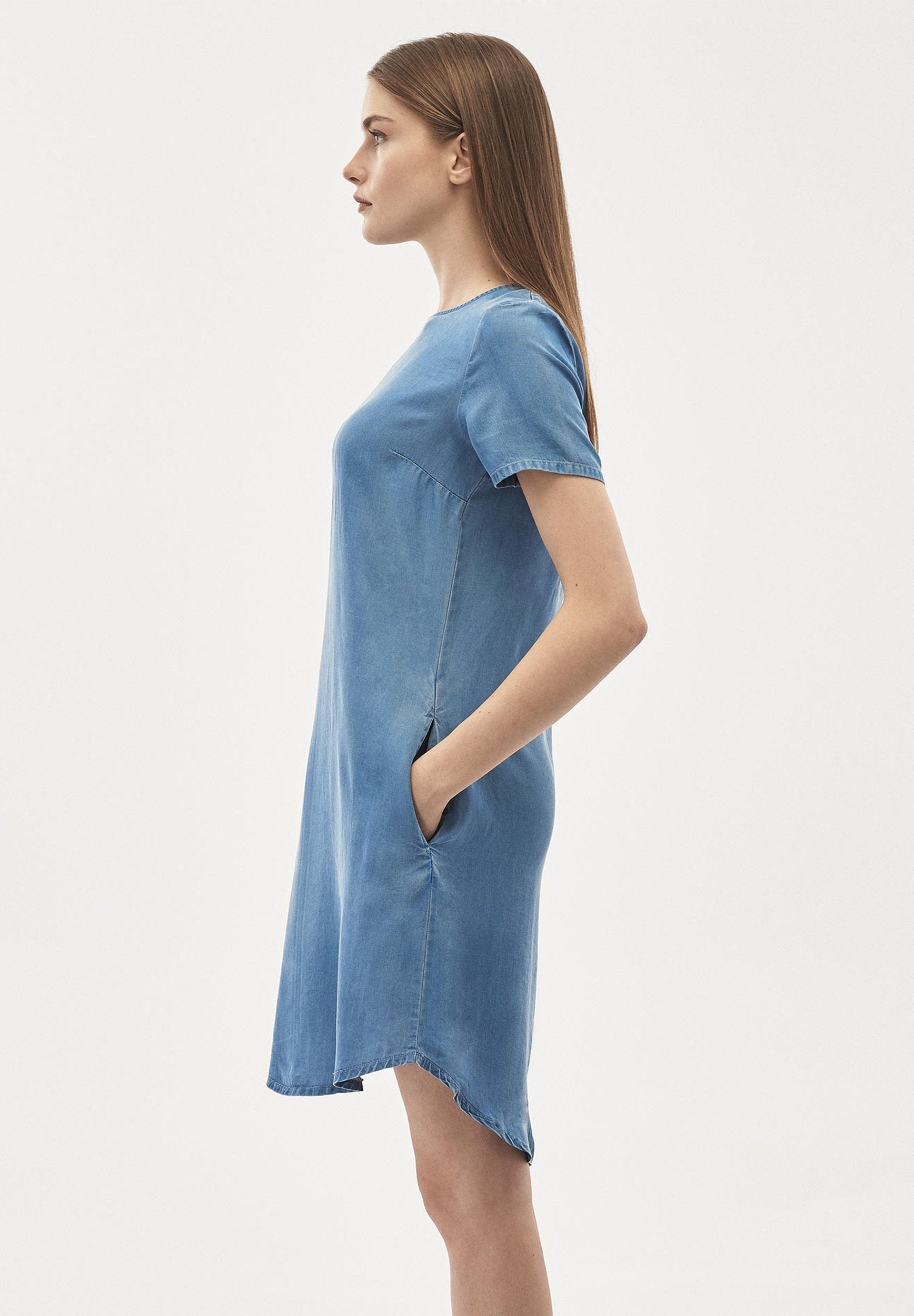 Kleid aus TENCEL™ Lyocell Denim