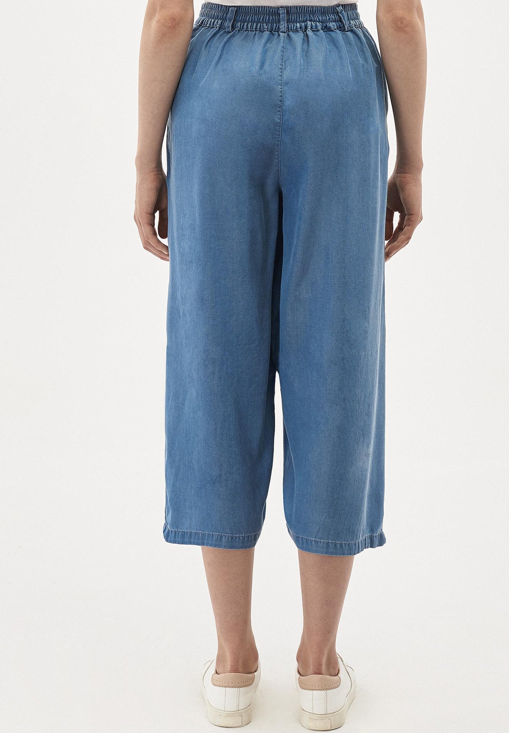 3/4 Hose aus TENCEL™ Lyocell Denim