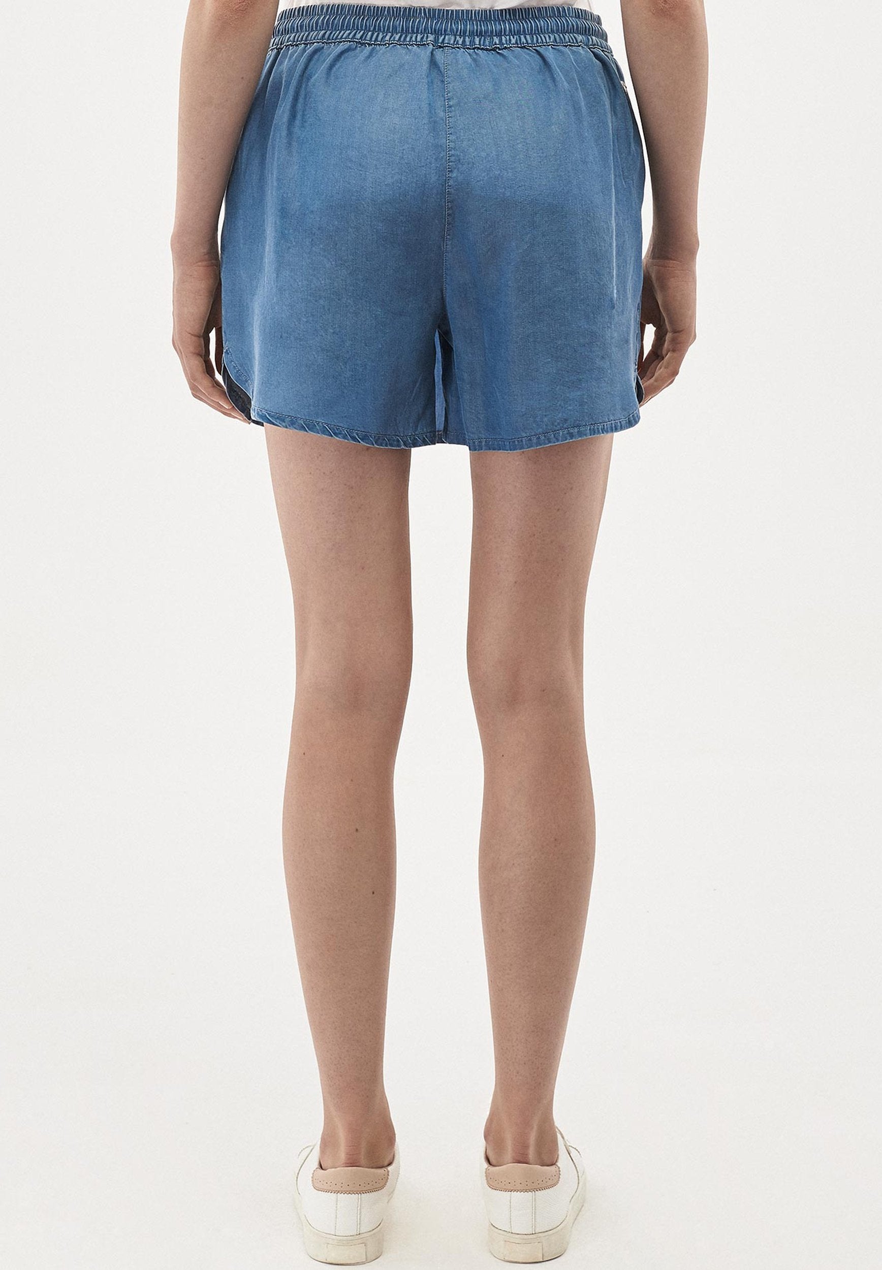 Sportliche Rock-Shorts aus TENCEL™ Lyocell Denim