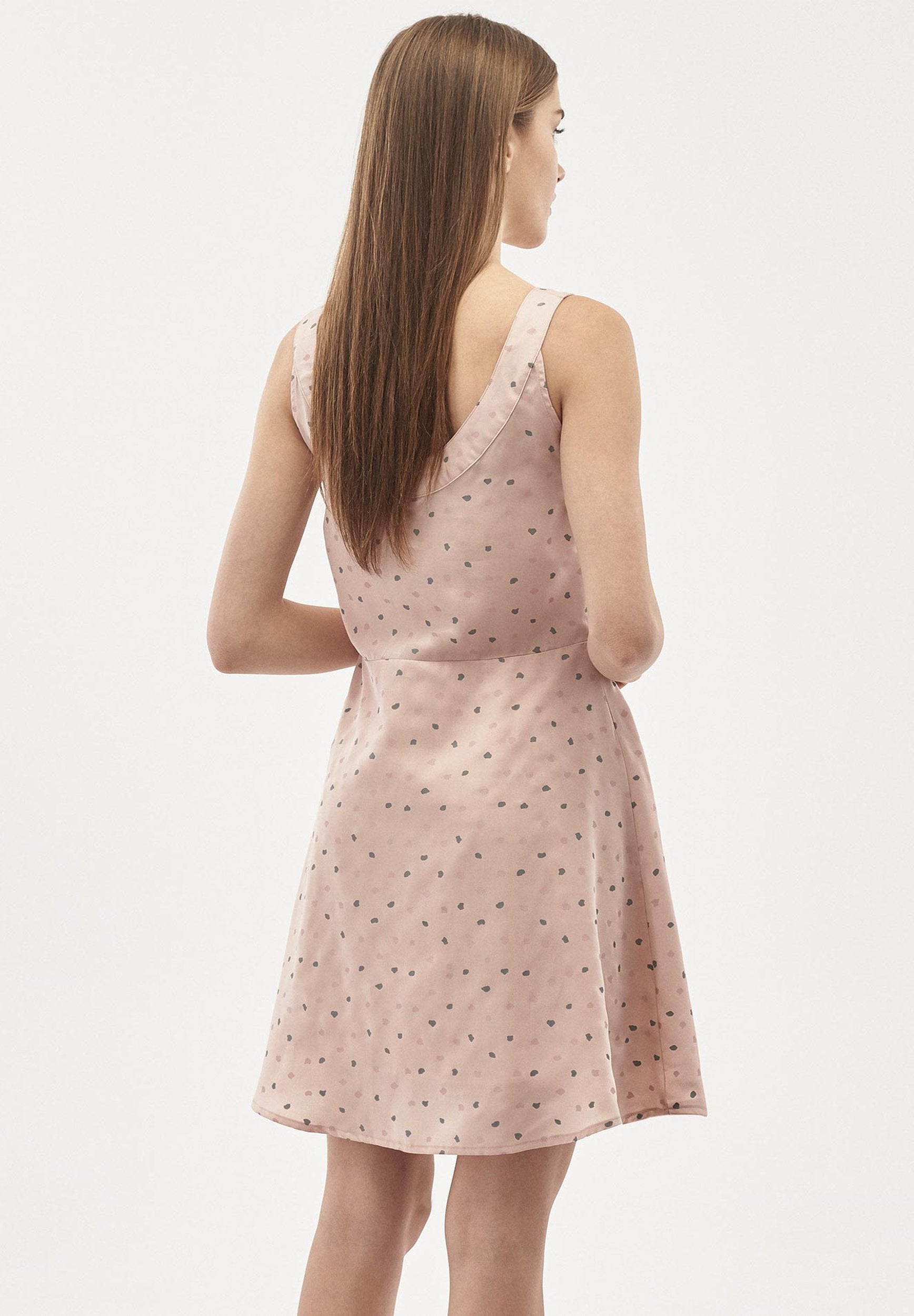 Kleid aus TENCEL™ Lyocell mit Allover-Print
