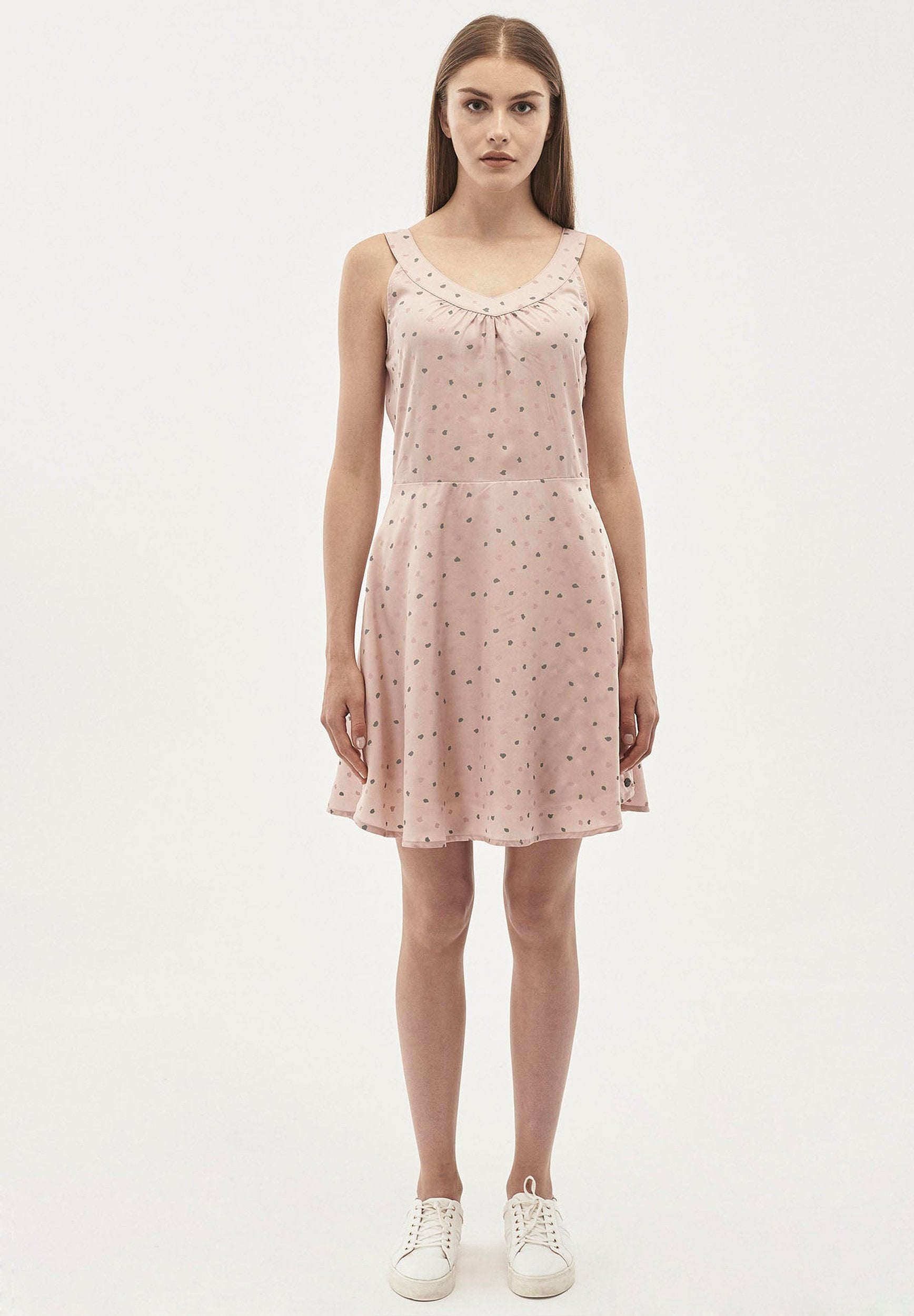 Kleid aus TENCEL™ Lyocell mit Allover-Print