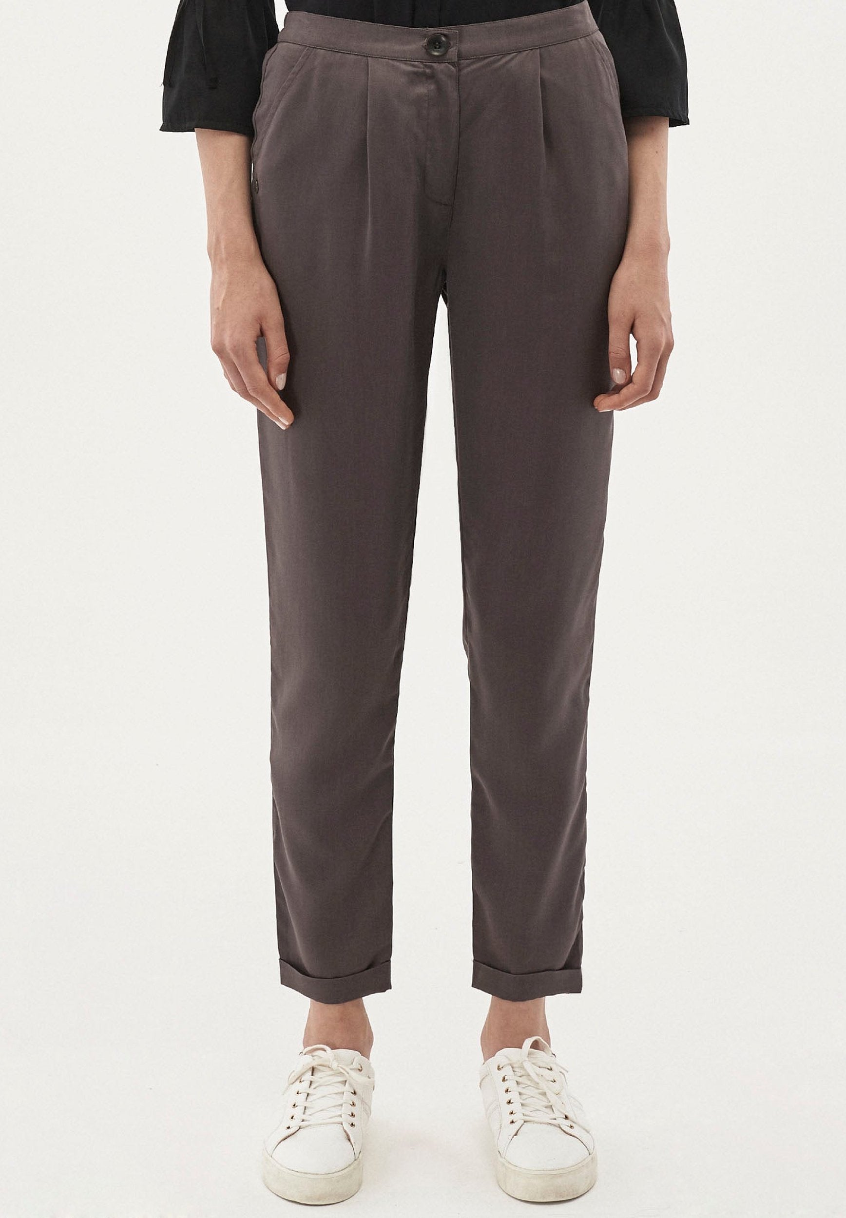 Hose aus TENCEL™ Lyocell mit seitlichen Eingriffstaschen
