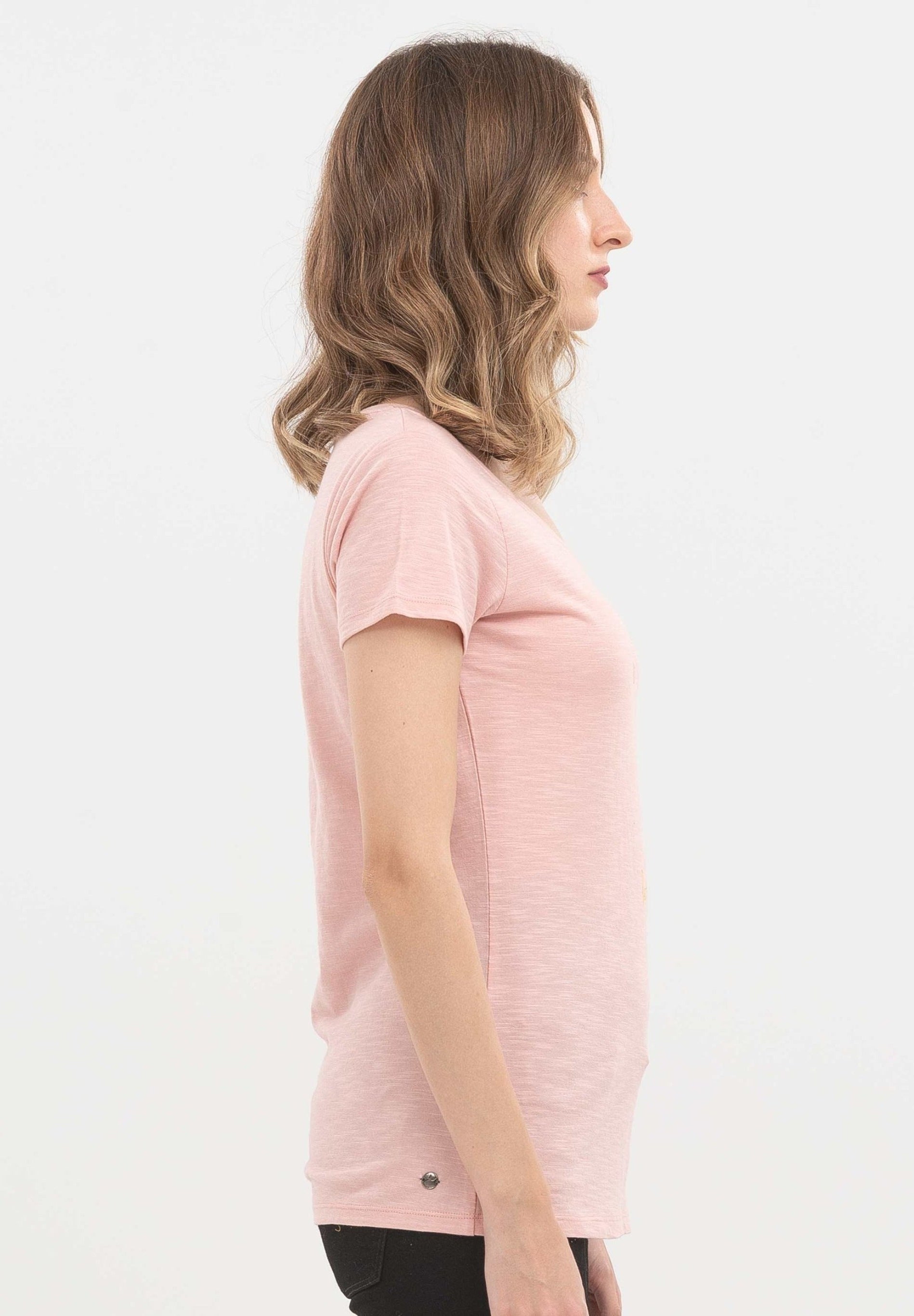 T-Shirt aus Bio-Baumwolle mit Print