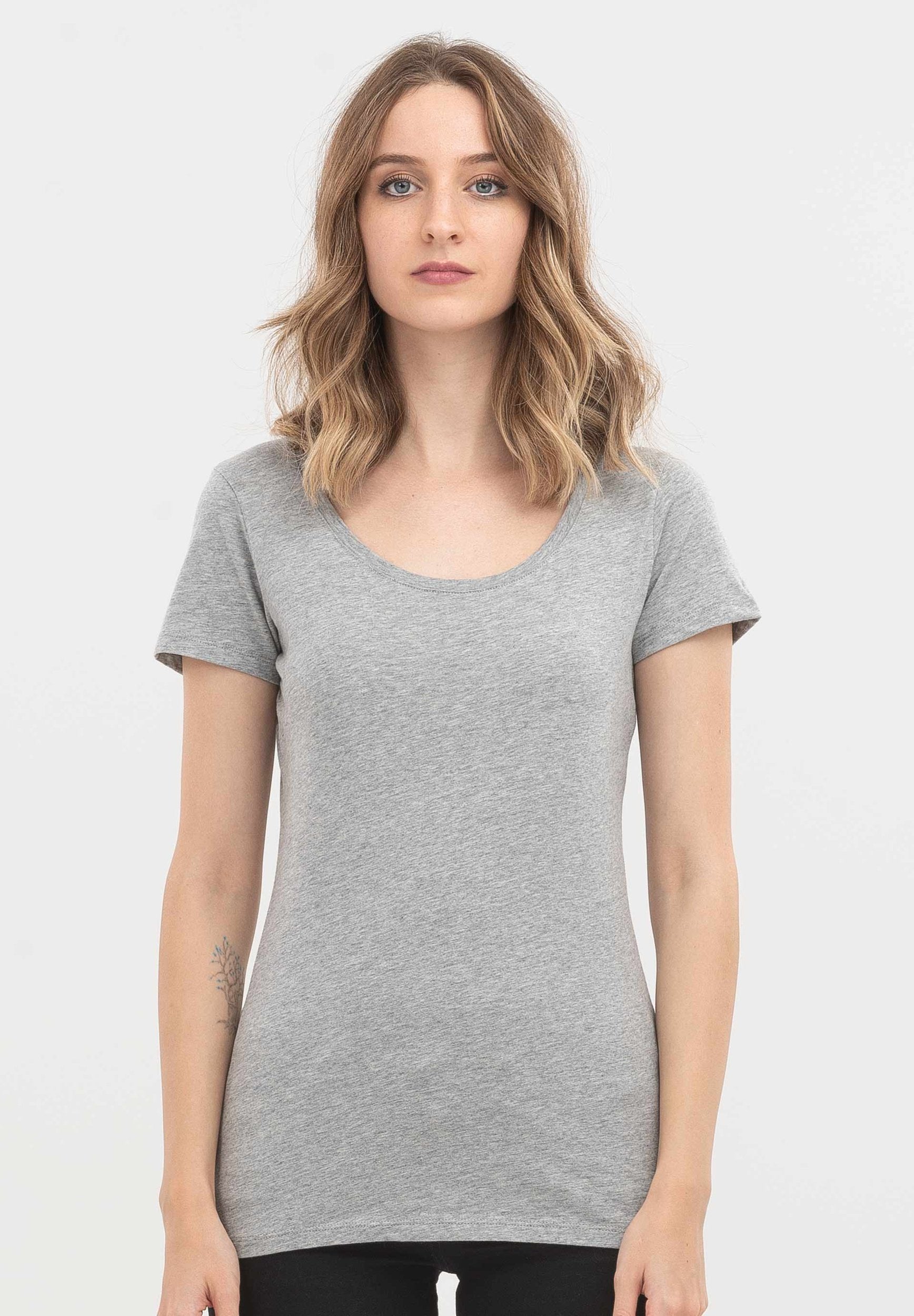 Basic T-Shirt aus Bio-Baumwolle