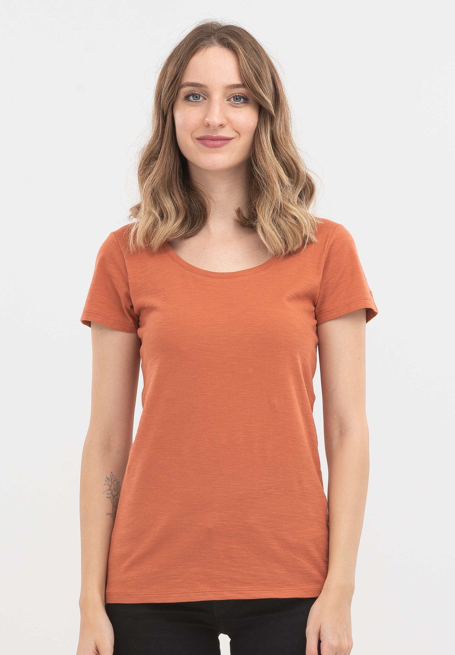Basic T-Shirt aus Bio-Baumwolle