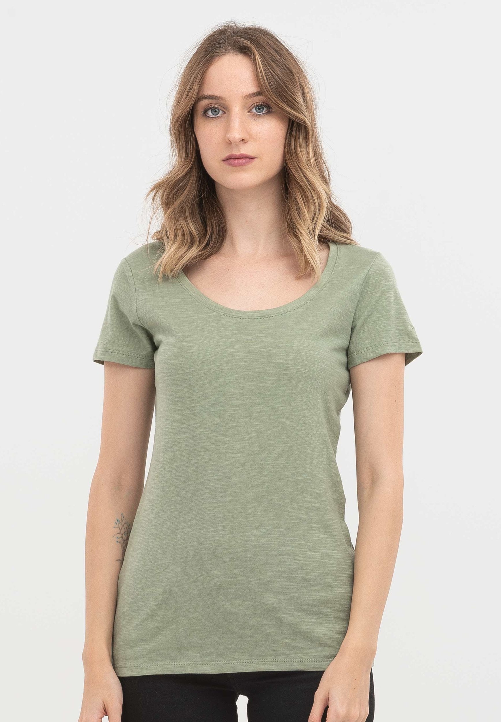 Basic T-Shirt aus Bio-Baumwolle