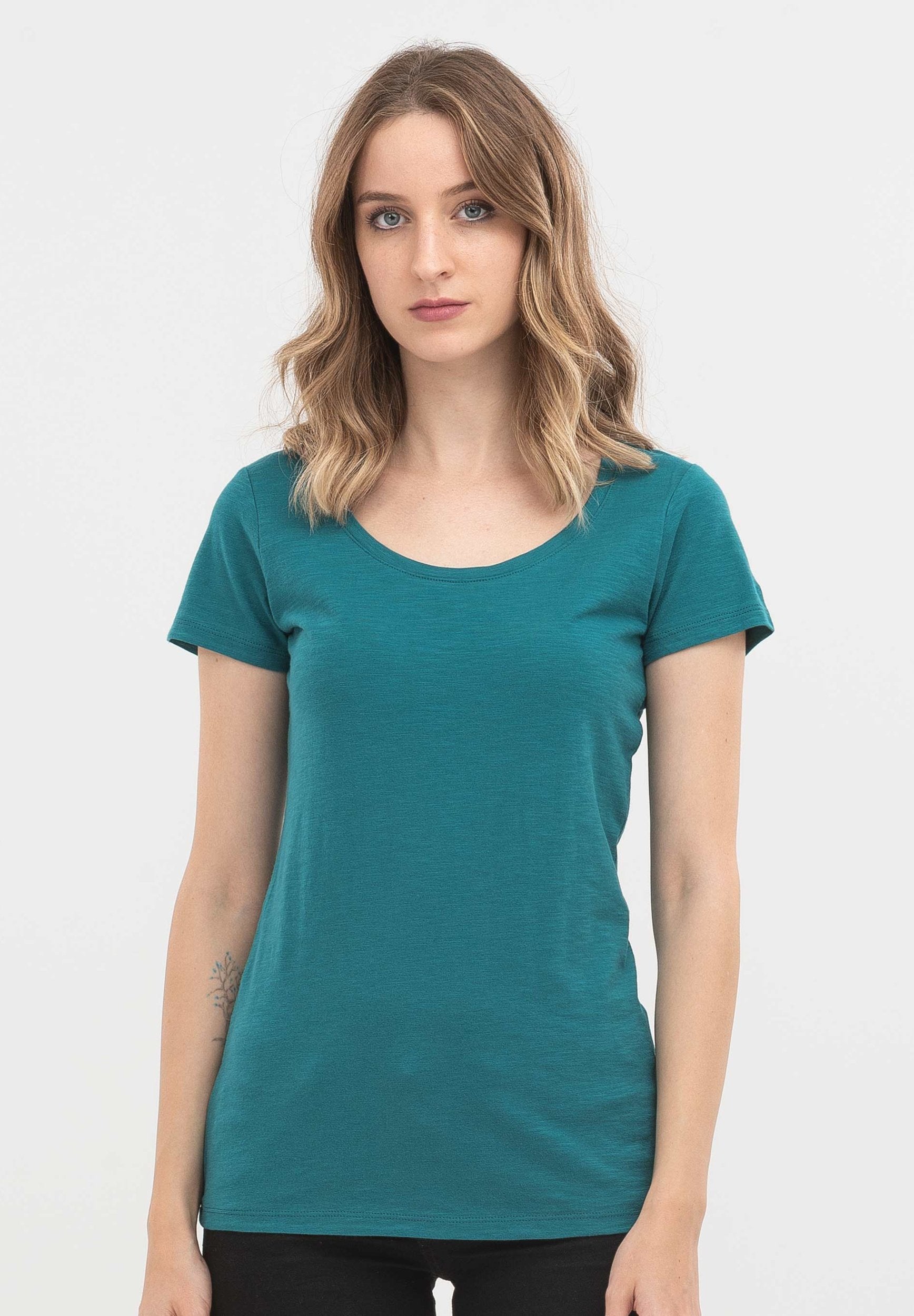 Basic T-Shirt aus Bio-Baumwolle