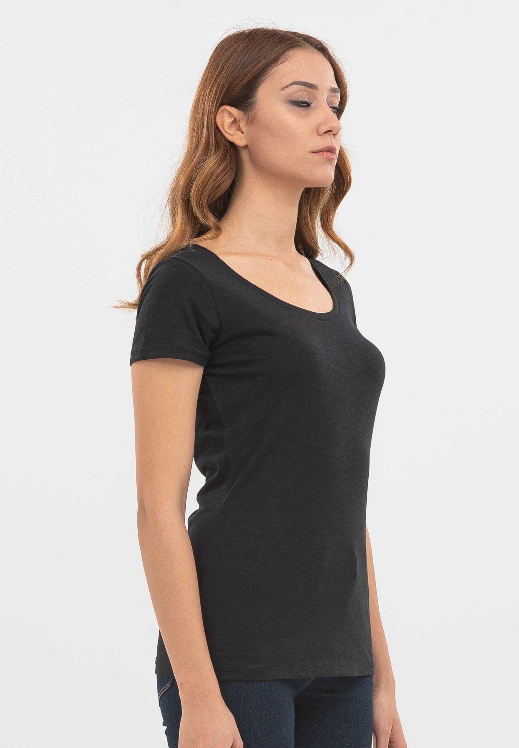 Basic T-Shirt aus Bio-Baumwolle