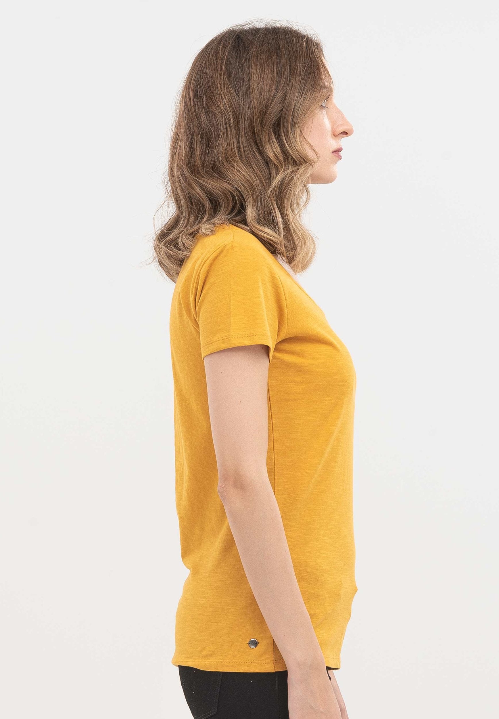 Basic T-Shirt aus Bio-Baumwolle