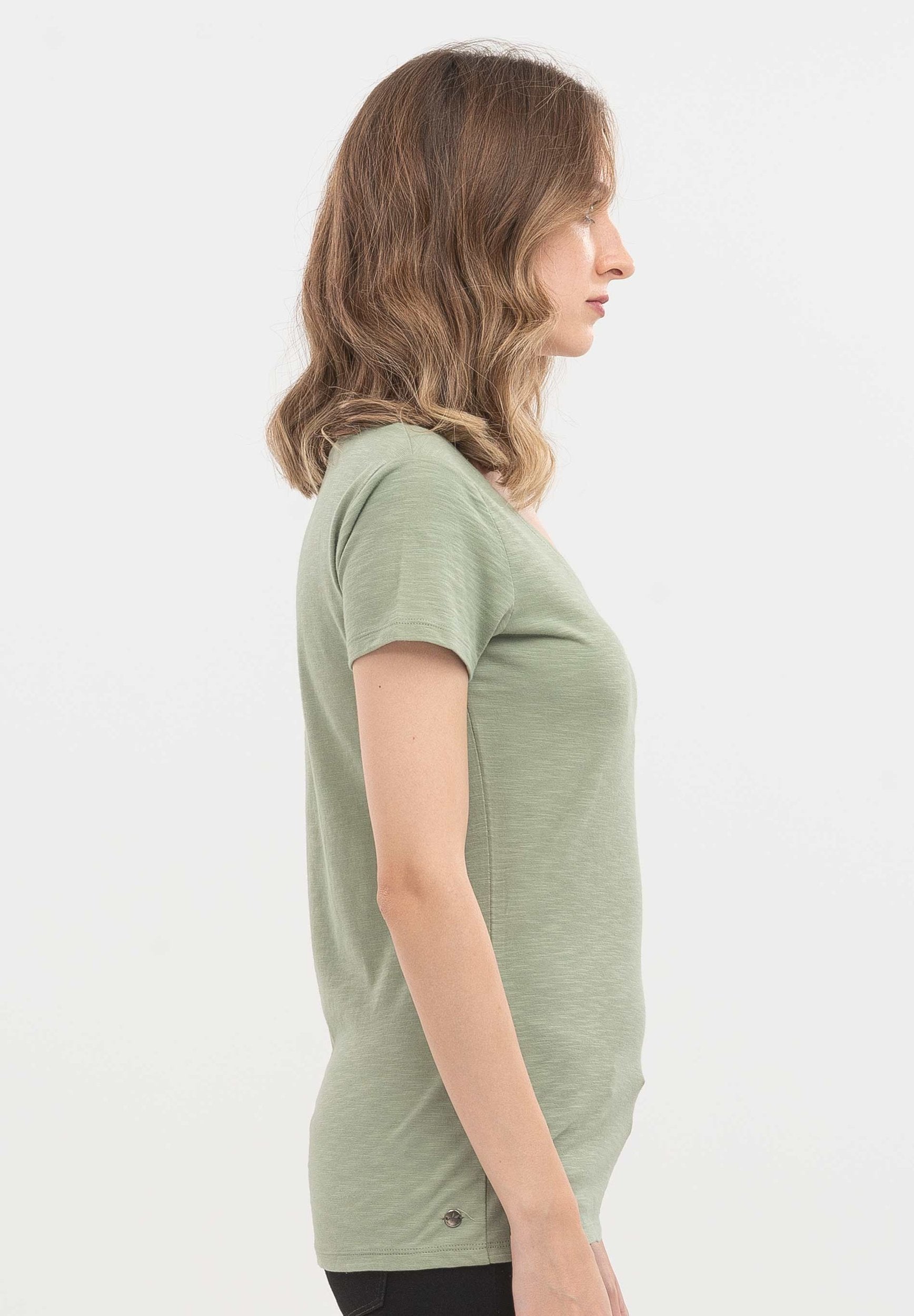 Basic T-Shirt aus Bio-Baumwolle