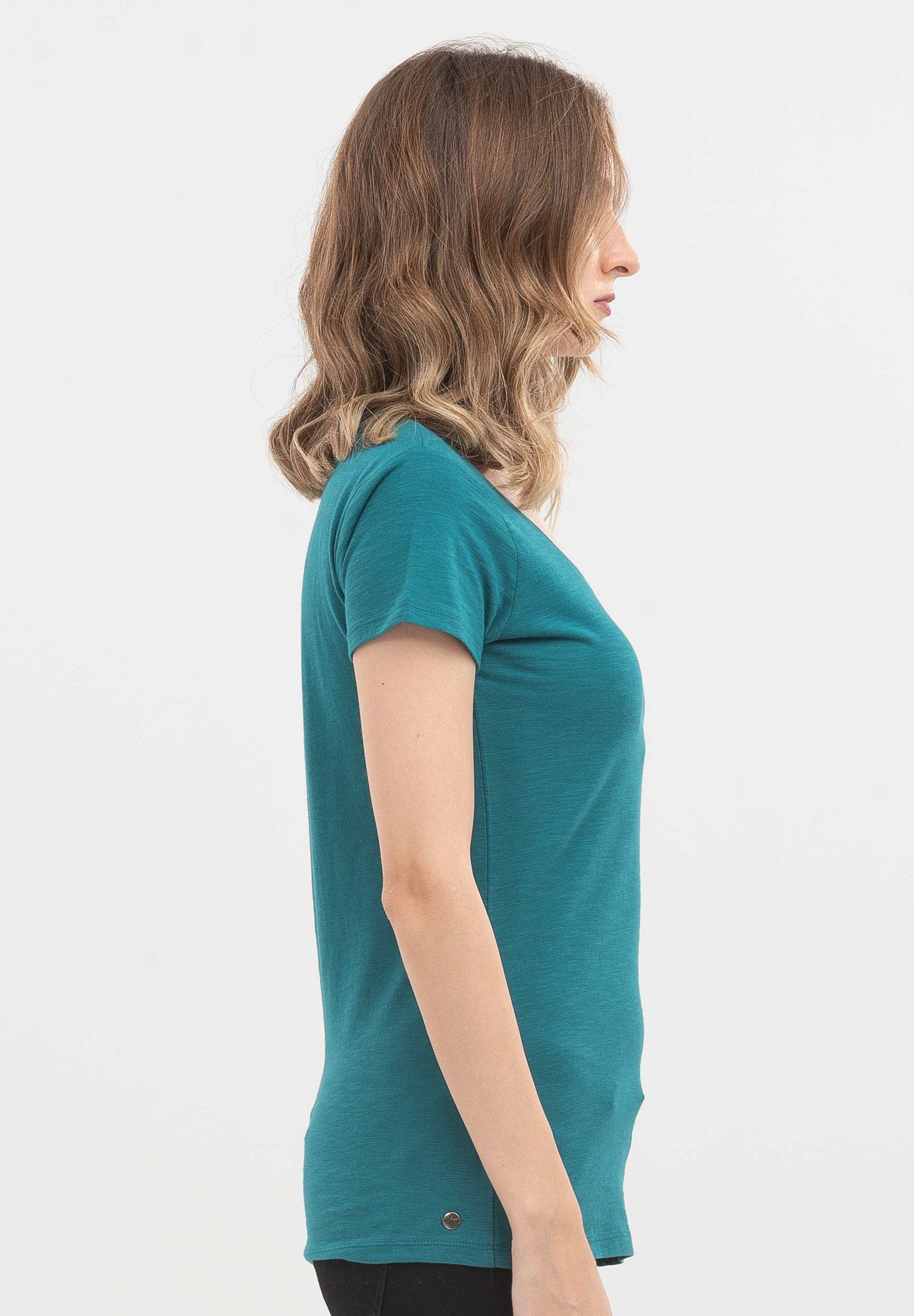 Basic T-Shirt aus Bio-Baumwolle