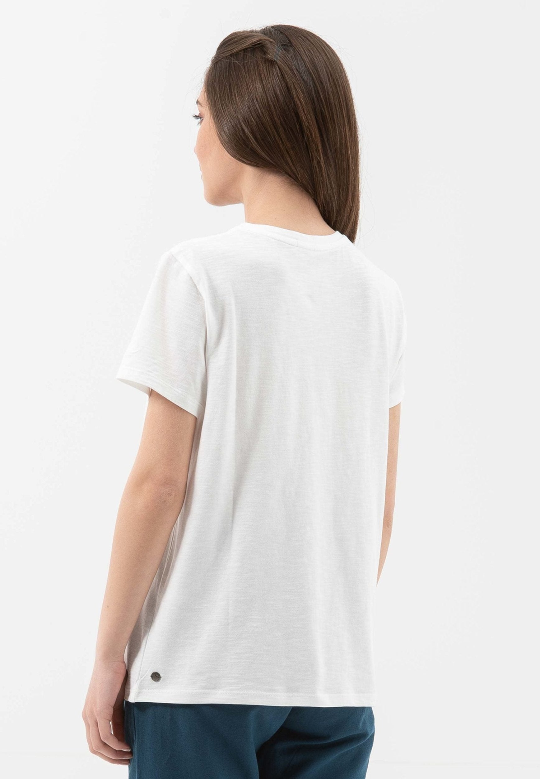T-Shirt aus Bio-Baumwolle mit Print