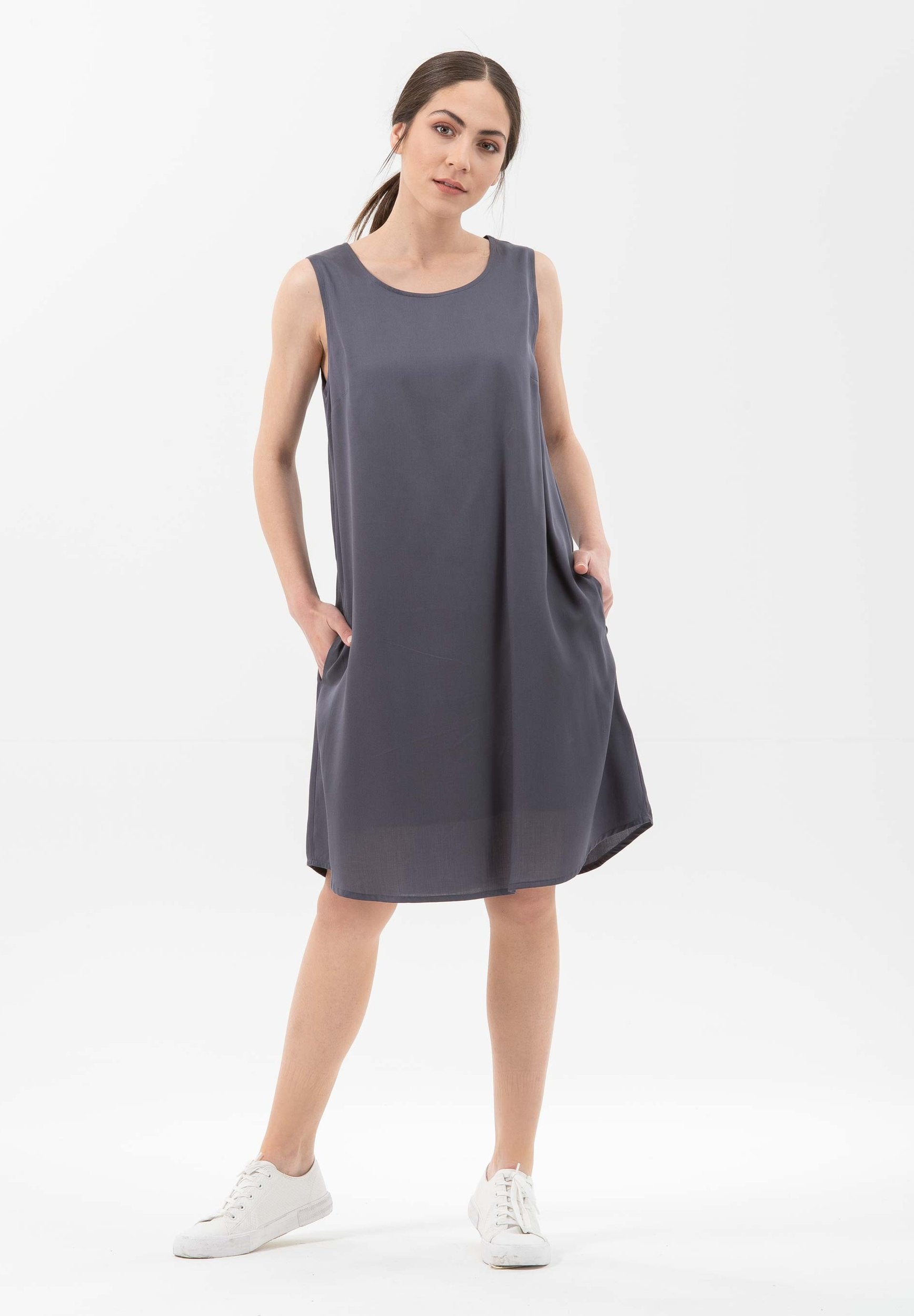 Kleid aus TENCEL™ Lyocell