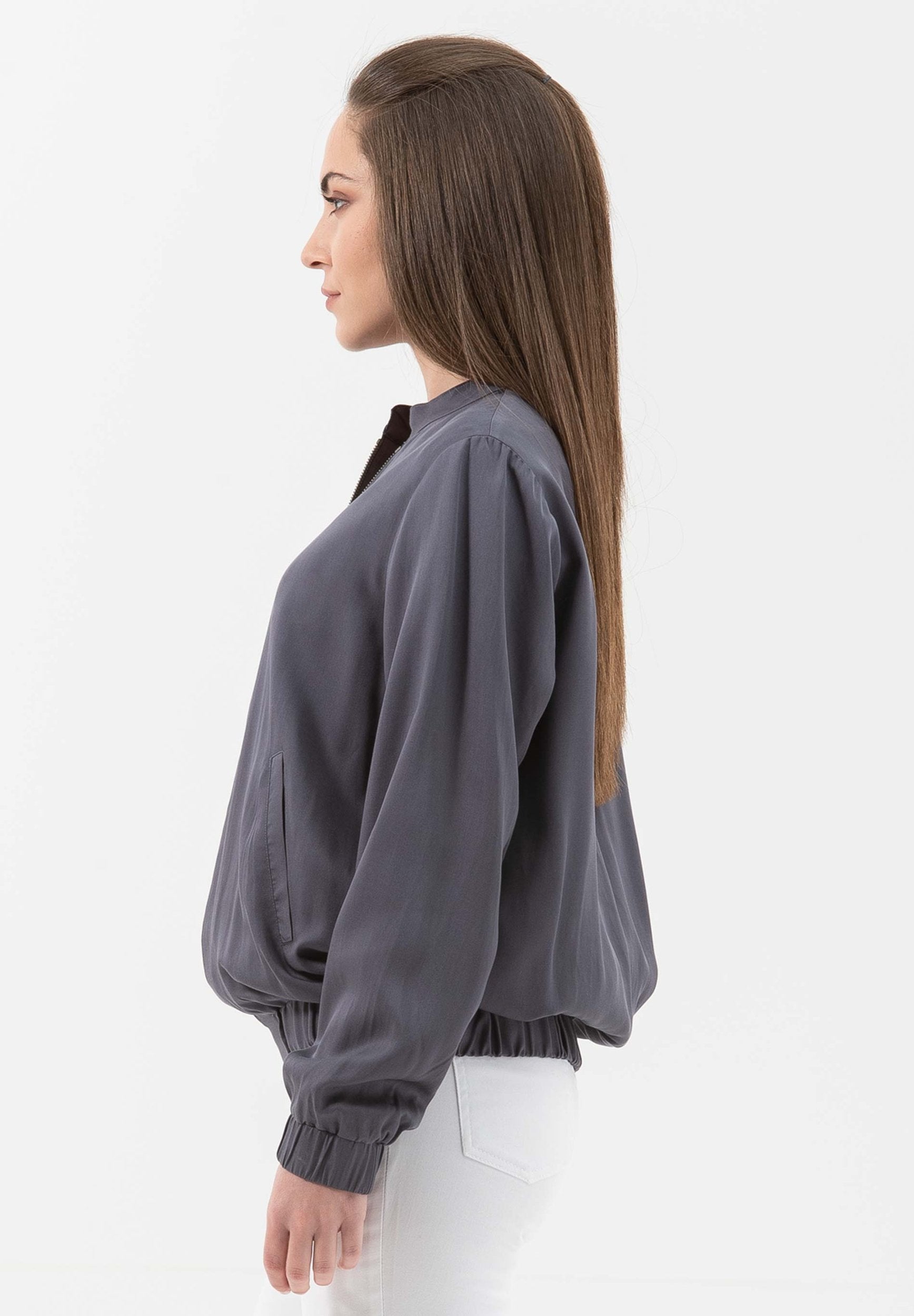 Bomberjacke aus TENCEL™ Lyocell