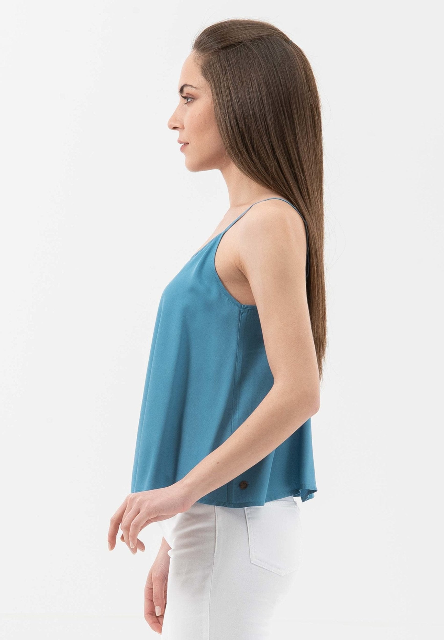 Spaghettiträger-Top aus TENCEL™ Lyocell