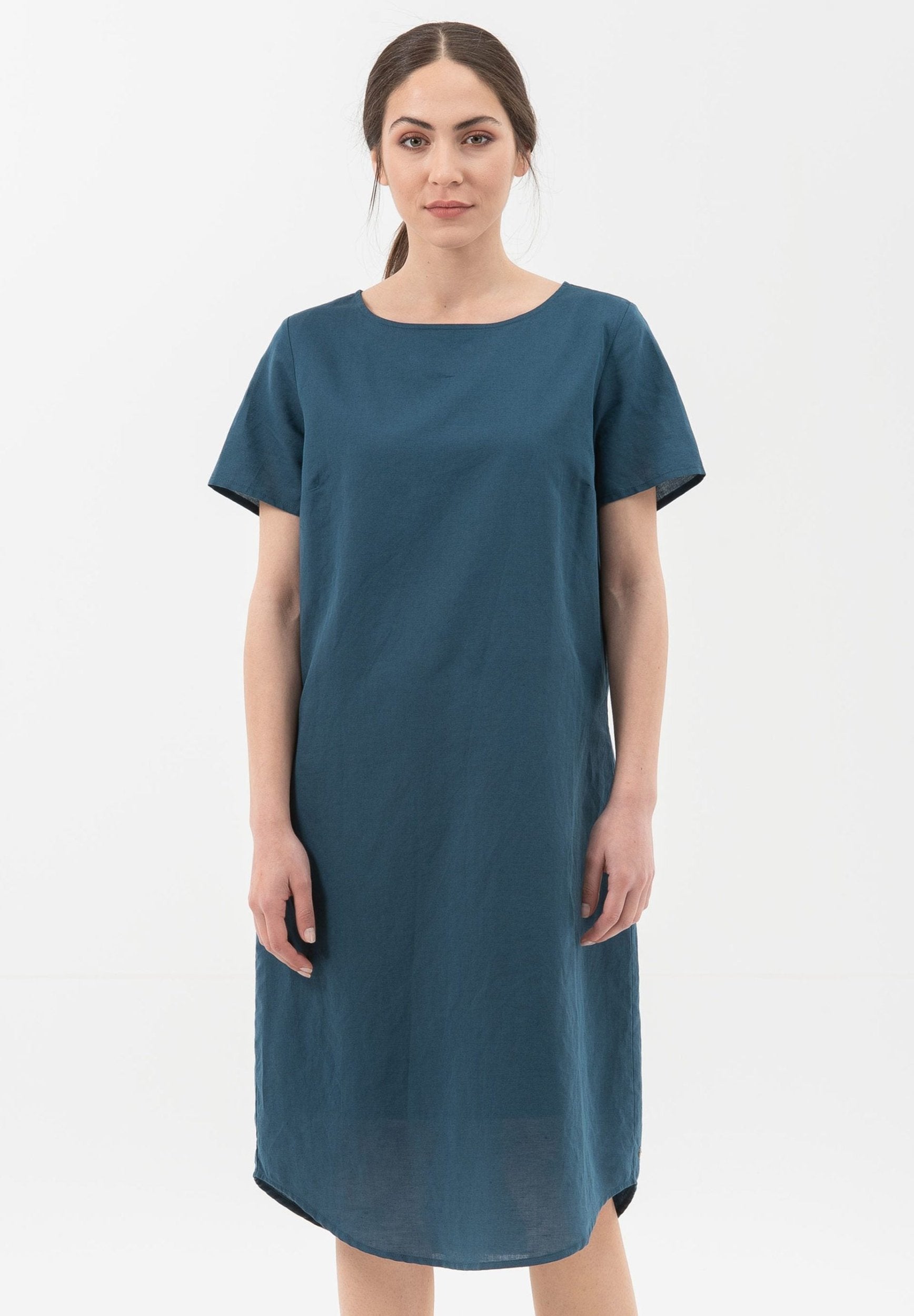 Kleid aus Leinen mit Bio-Baumwolle | Eco Damenmode