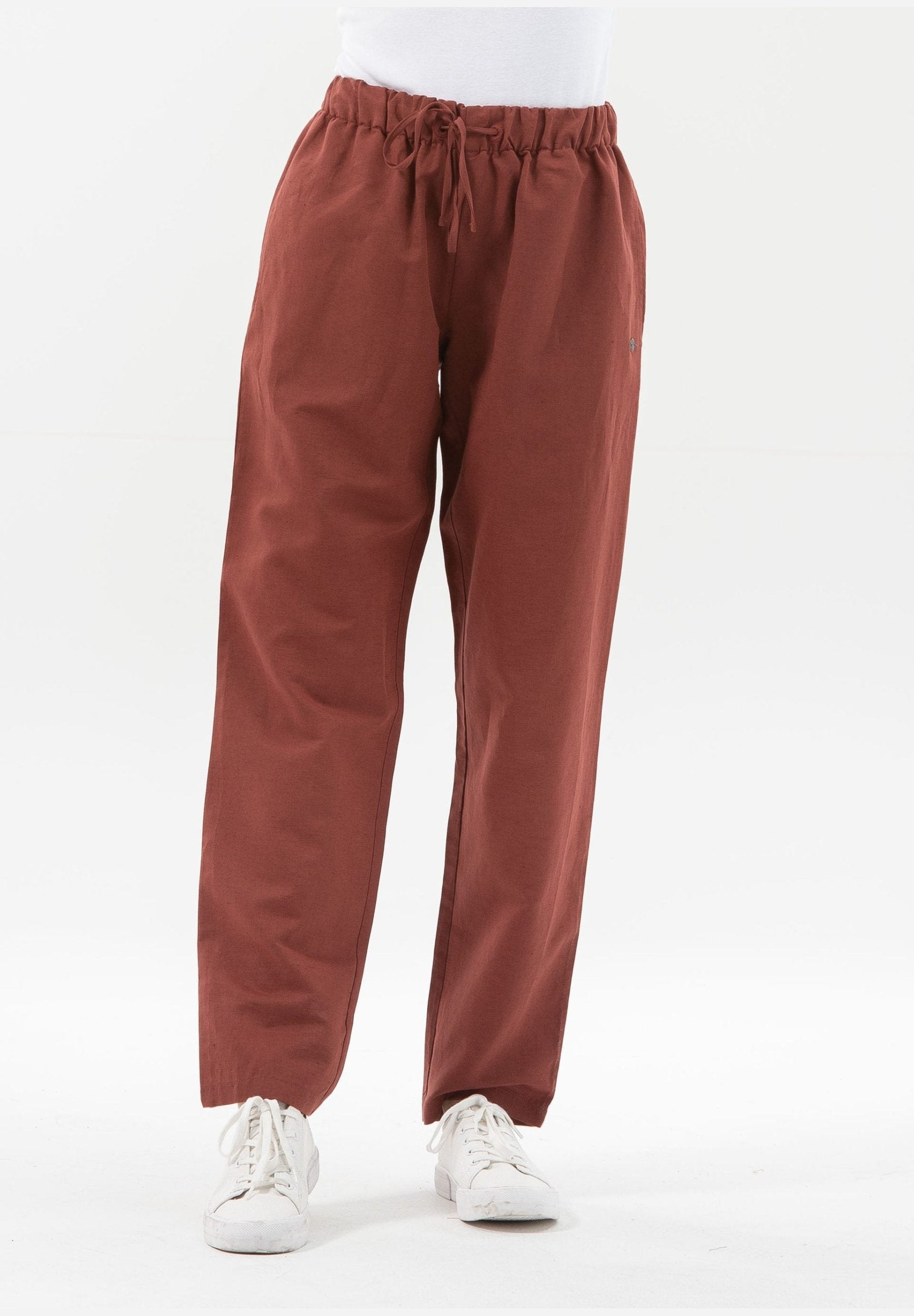 Hose aus Leinen mit Bio-Baumwolle | Nachhaltige Damenmode
