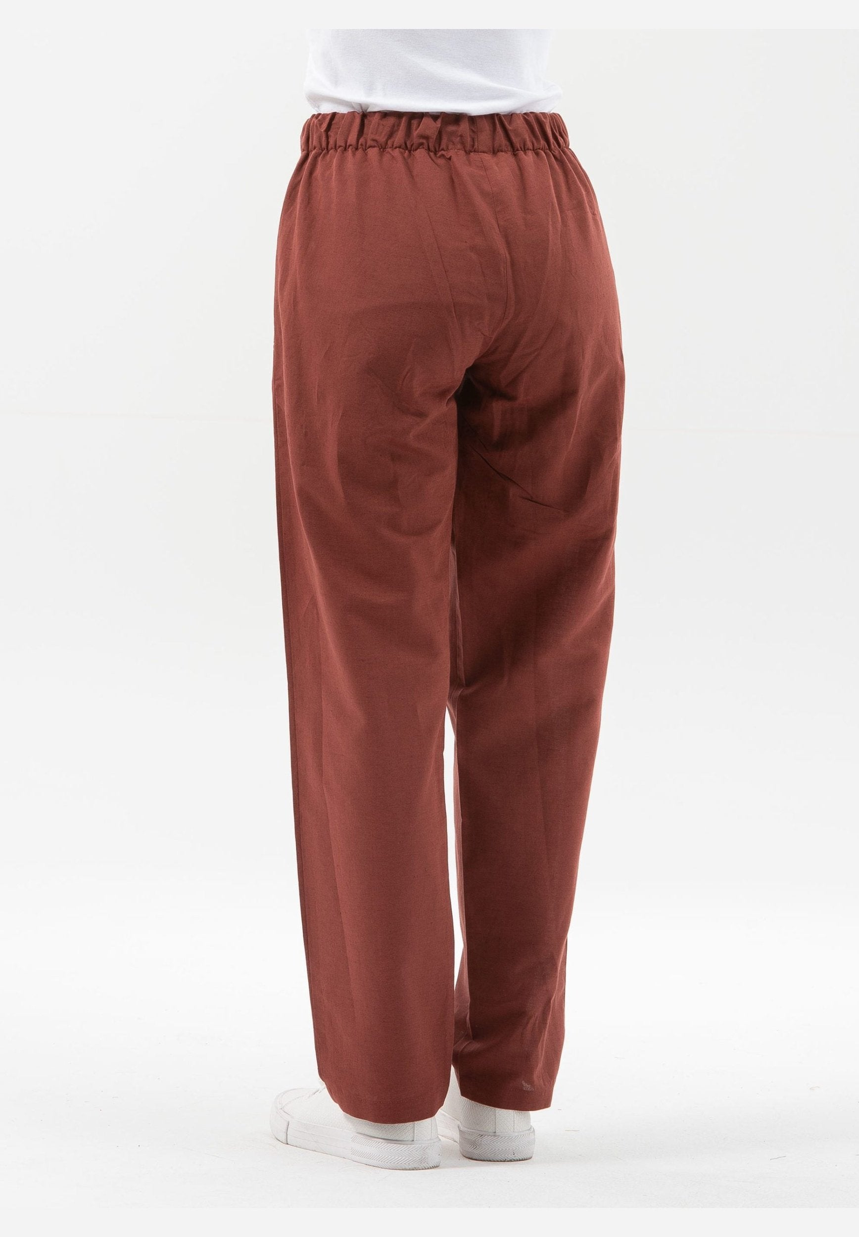 Hose aus Leinen mit Bio-Baumwolle