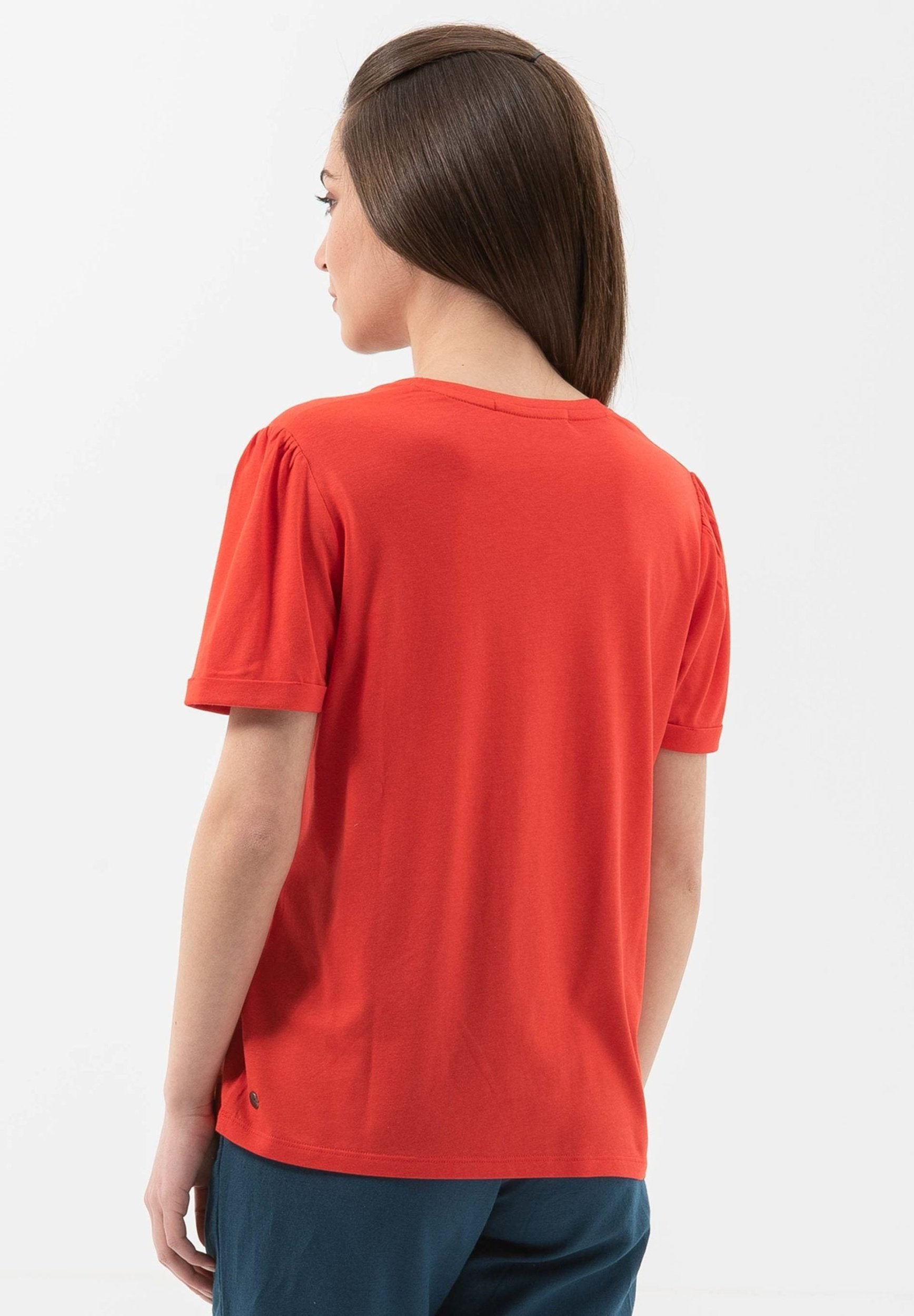 T-Shirt aus TENCEL™ Lyocell-Bio-Baumwolle-Mix