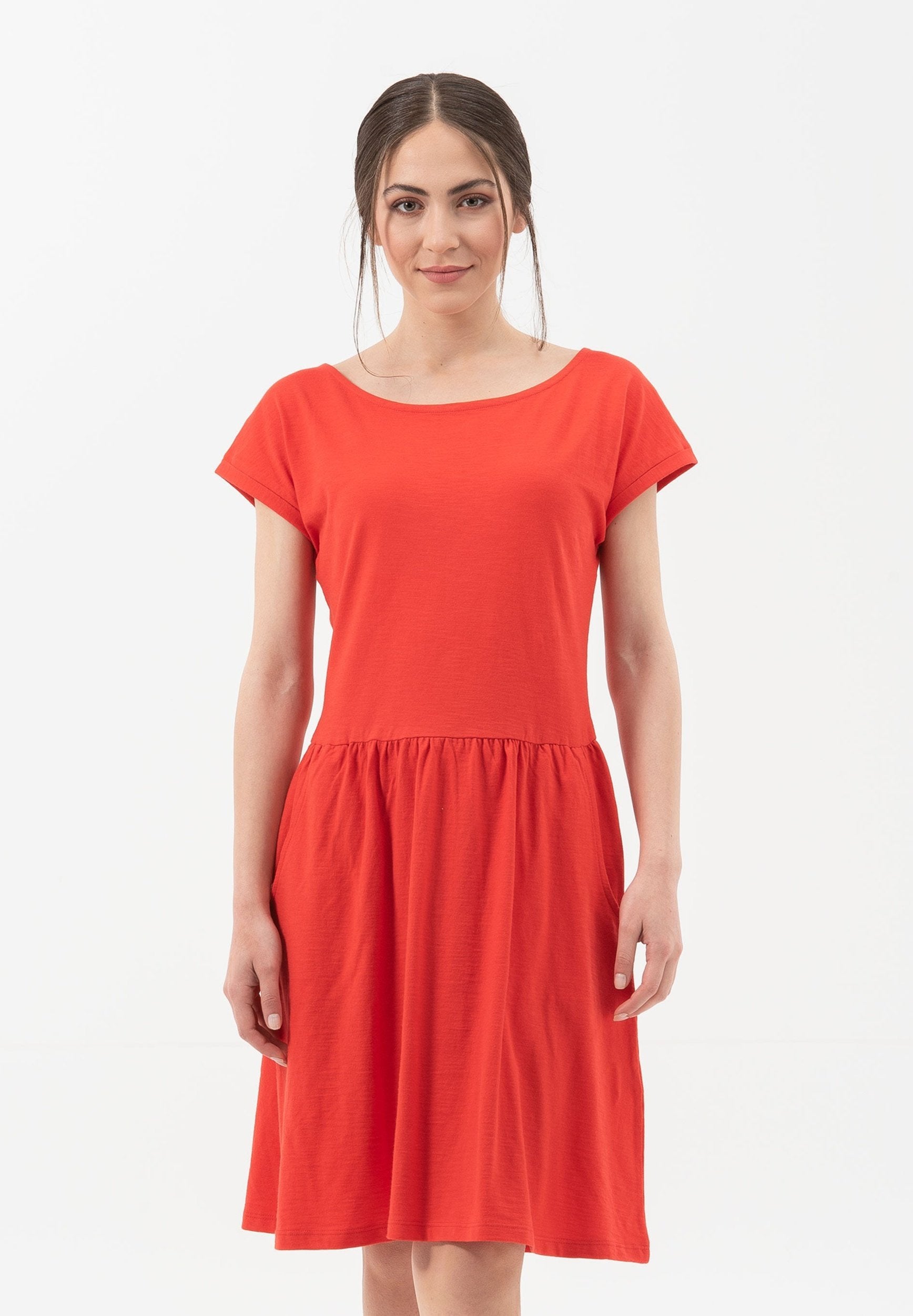 Slub-Jersey-Kleid aus Bio-Baumwolle | Nachhaltige Damenmode